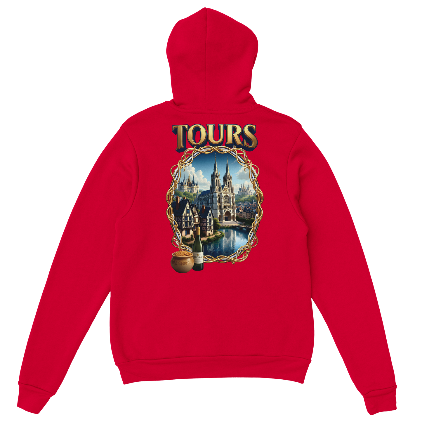 Unisex Tours city of France classic hoodie | Gildan® 18500
