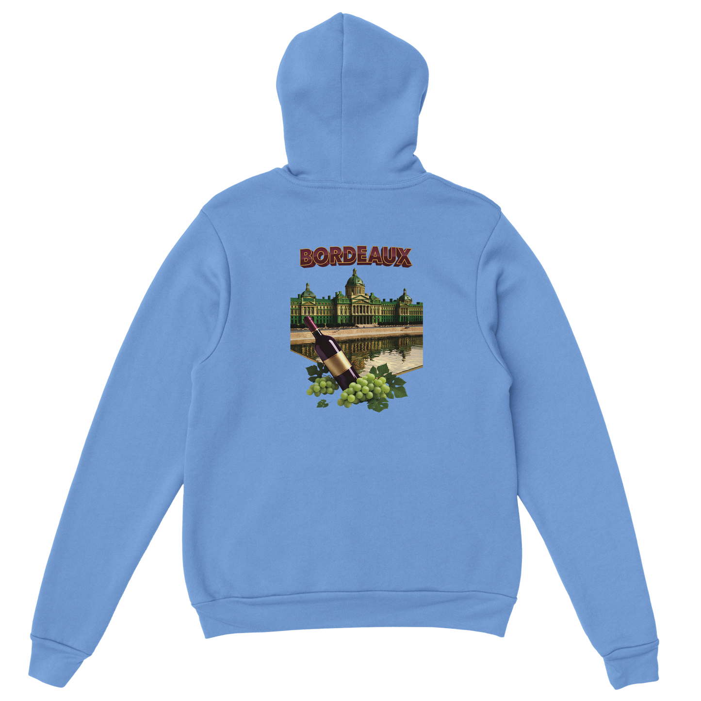 Unisex-Hoodie Bordeaux Stadt Frankreich klassisch | Gildan® 18500