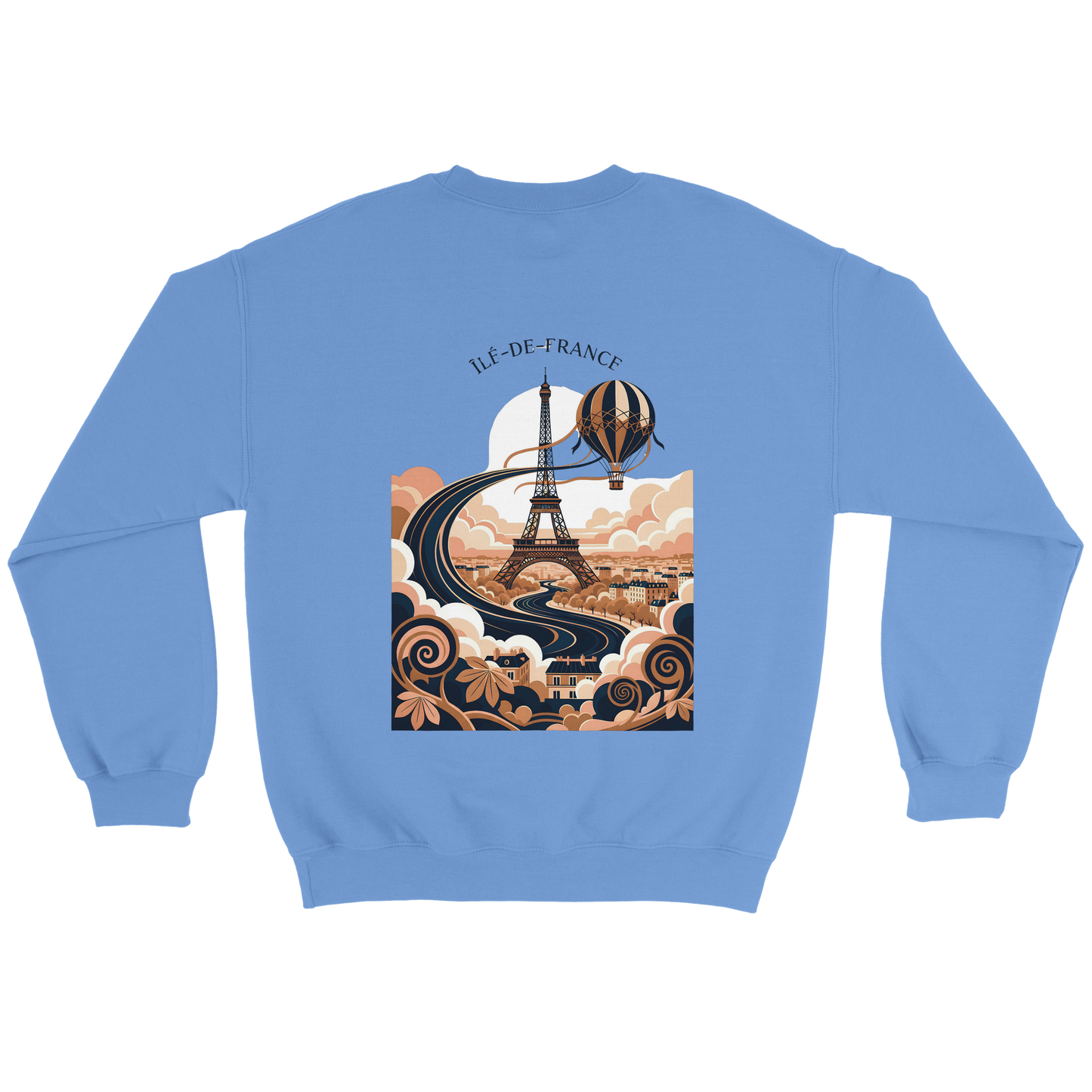 Ile de France Unisex Classic Crewneck Sweatshirt | Gildan® 18000