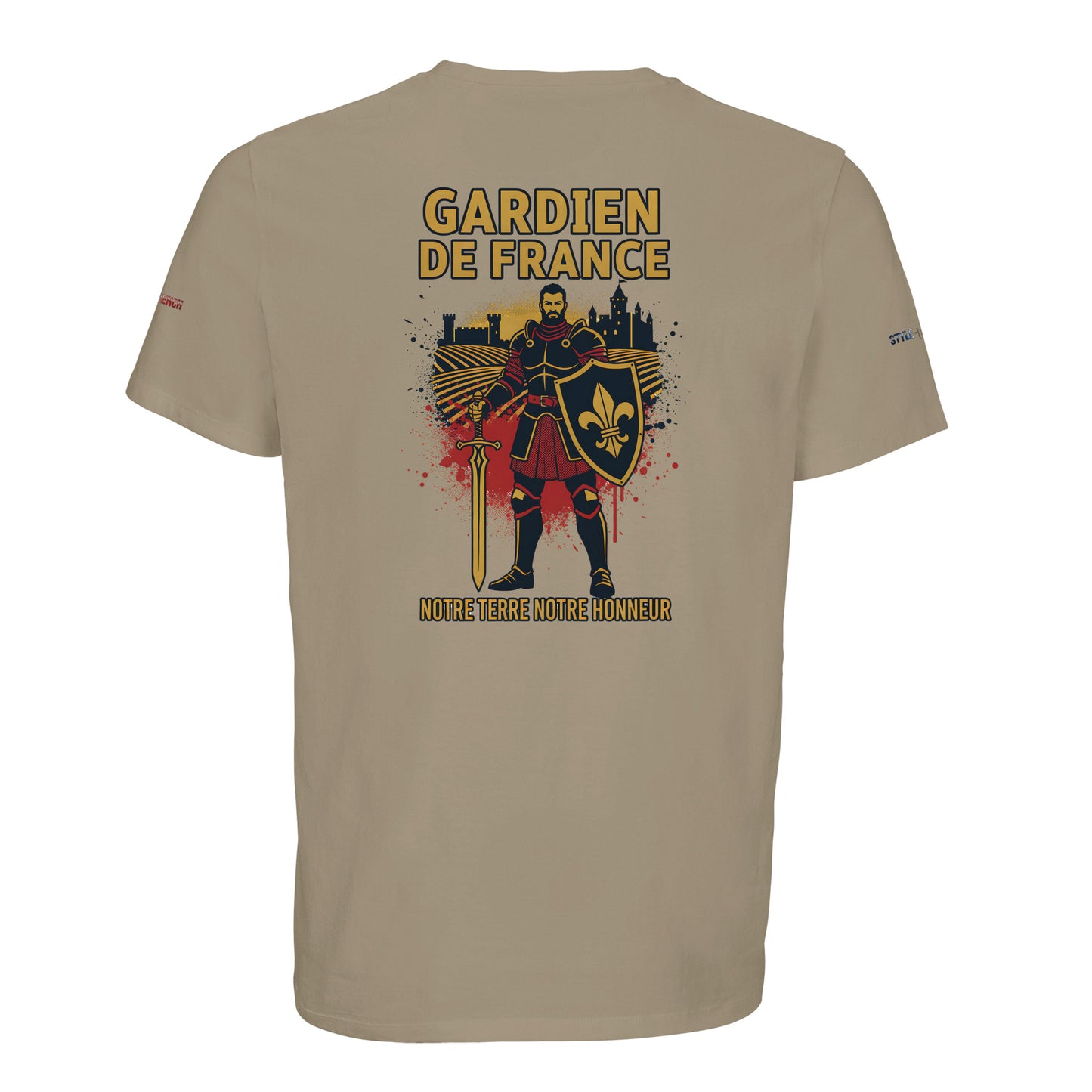 T-Shirt für Herren Frankreich Torwart Baumwolle in Bio-Umstellung | SOL'S Legend 03981