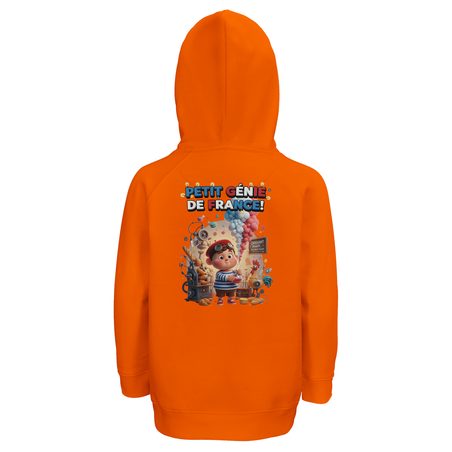 Kapuzenpullover für Jungen „Kleines Genie“ Französisch bio | SOL'S Stellar Kids 03576