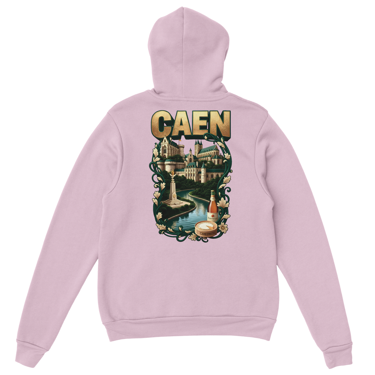 Kapuzenpullover "Caen, Stadt Frankreichs" Unisex Klassiker | Gildan® 18500