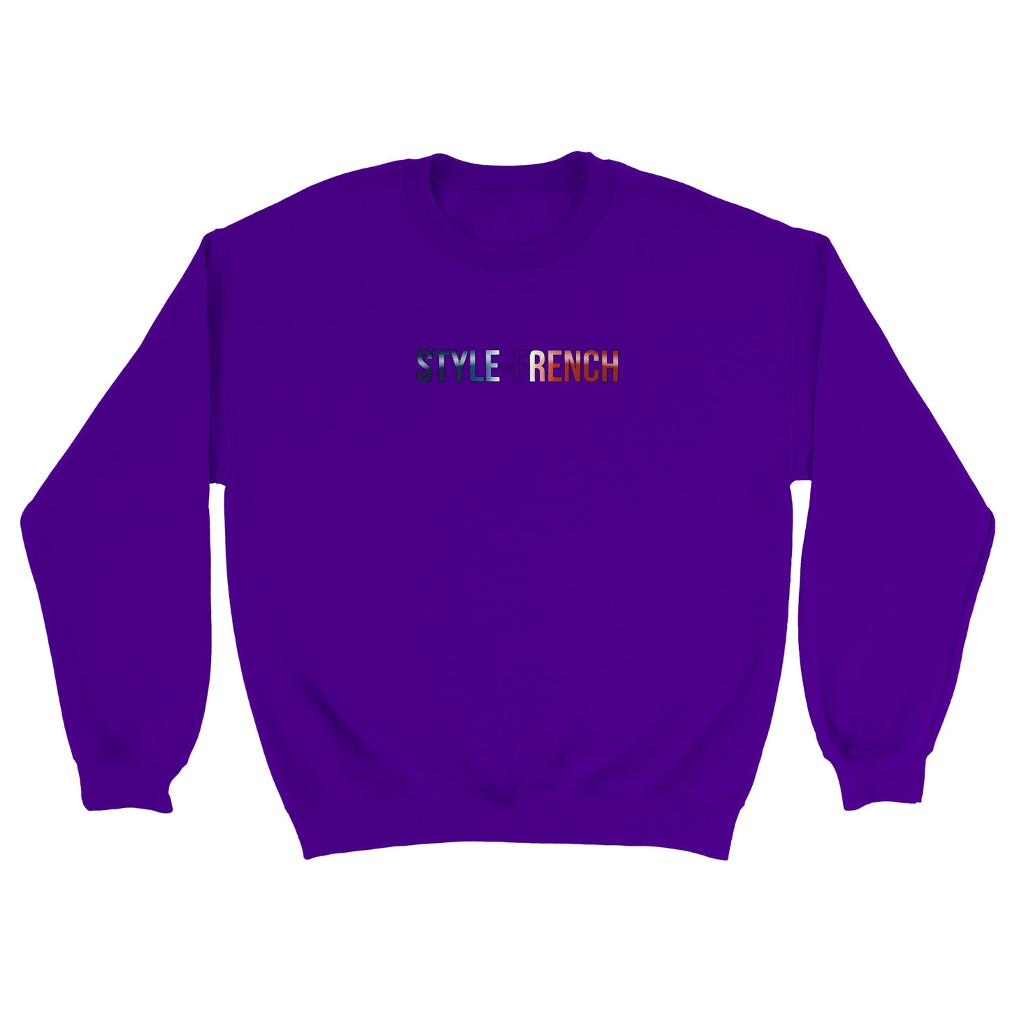 Sweat-shirt Homme Né en France - Confort Premium et Coupe Classique