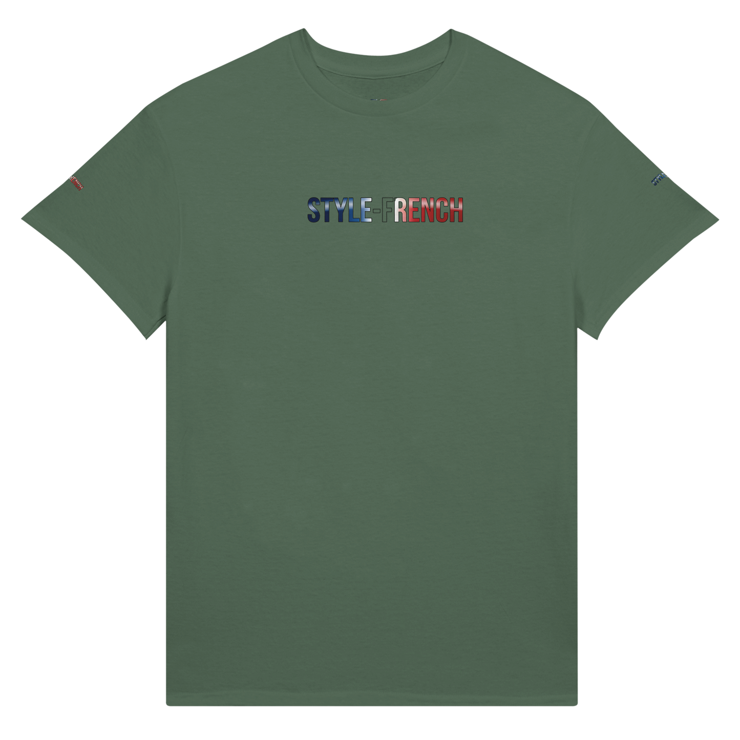 T-Shirt "Debout la France" | Rundhalsausschnitt aus ultra Baumwolle | Gildan 2000