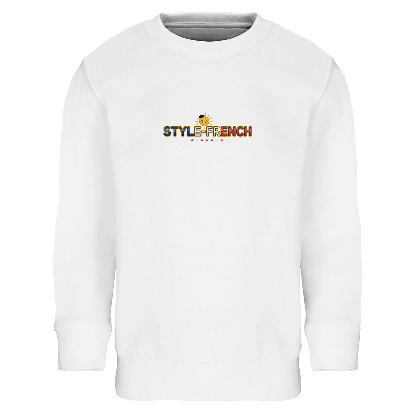 Mädchen-Sweatshirt French-Stil „La France c'est toi“ aus recyceltem Mischgewebe | SOL'S Columbia Kids 04239