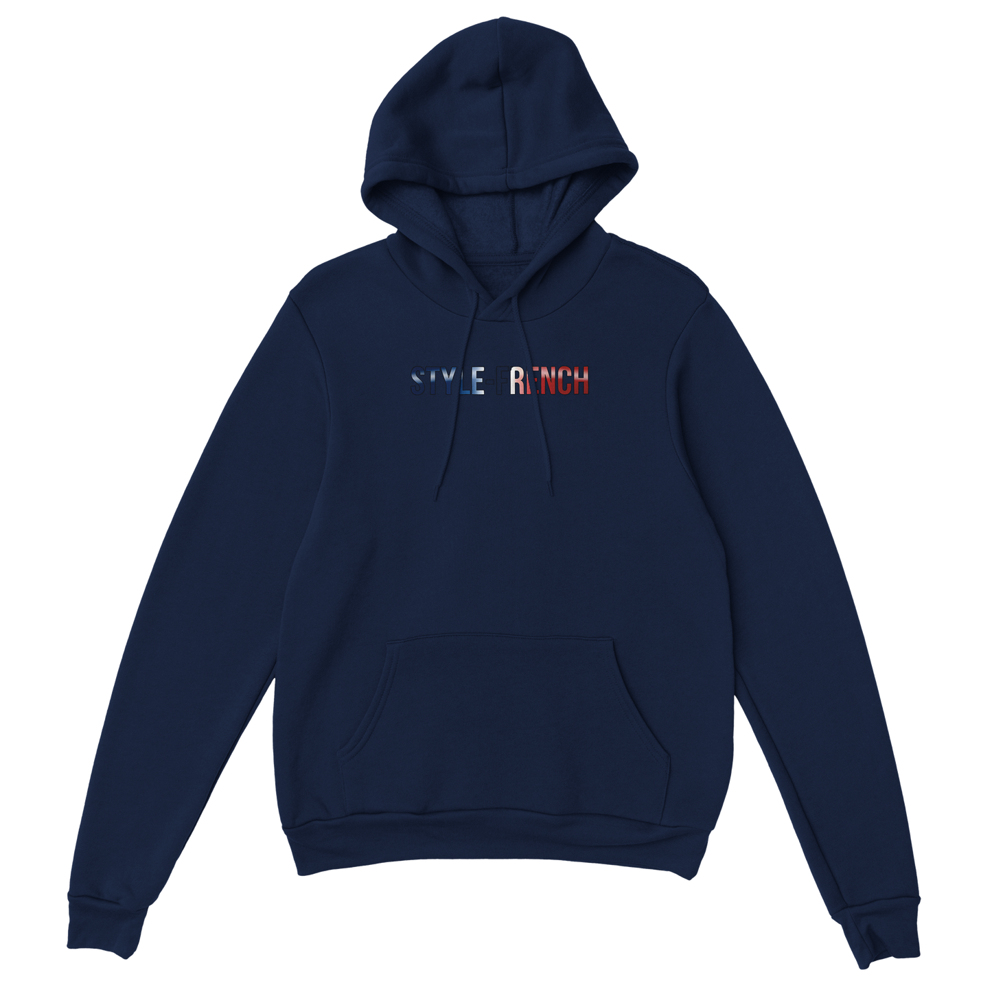 Klassischer französischer Hoodie "Chauvinistisch und stolz darauf, ein Mann zu sein" | Gildan® 18500