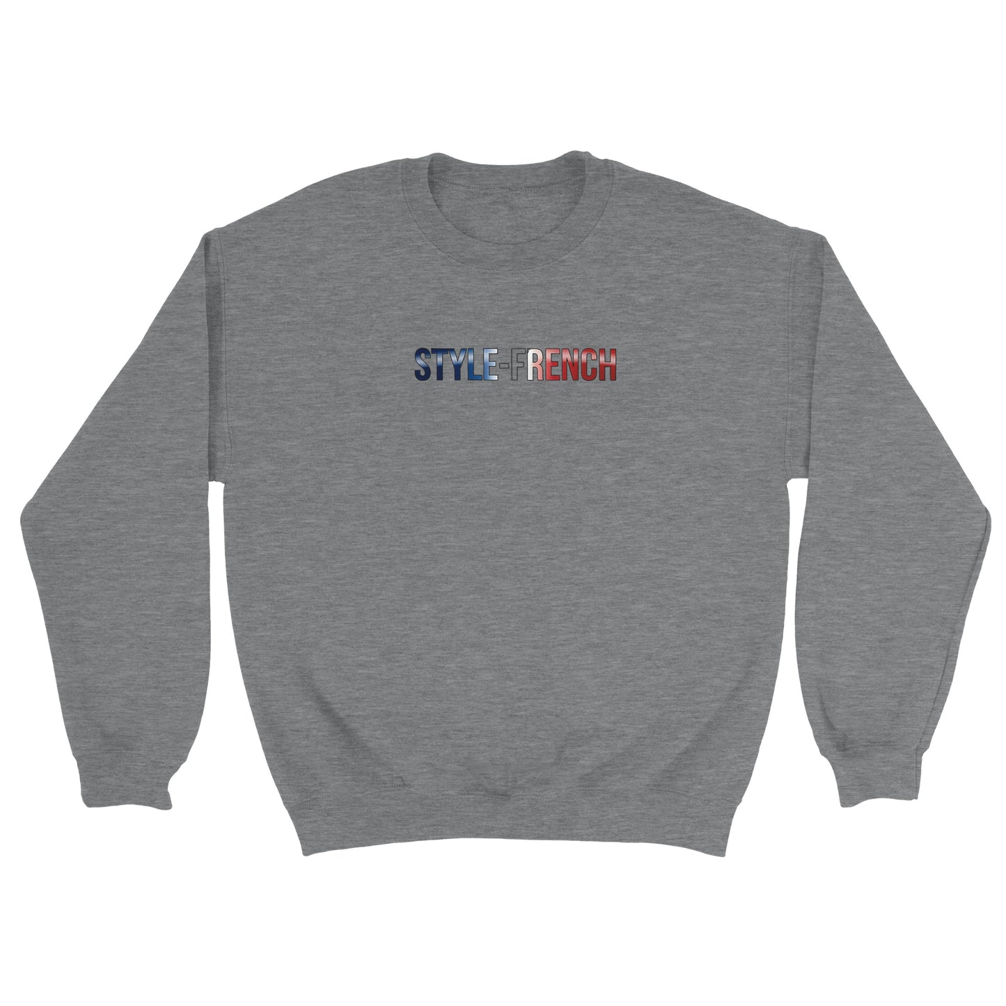 Sweat-shirt Homme Né en France - Confort Premium et Coupe Classique