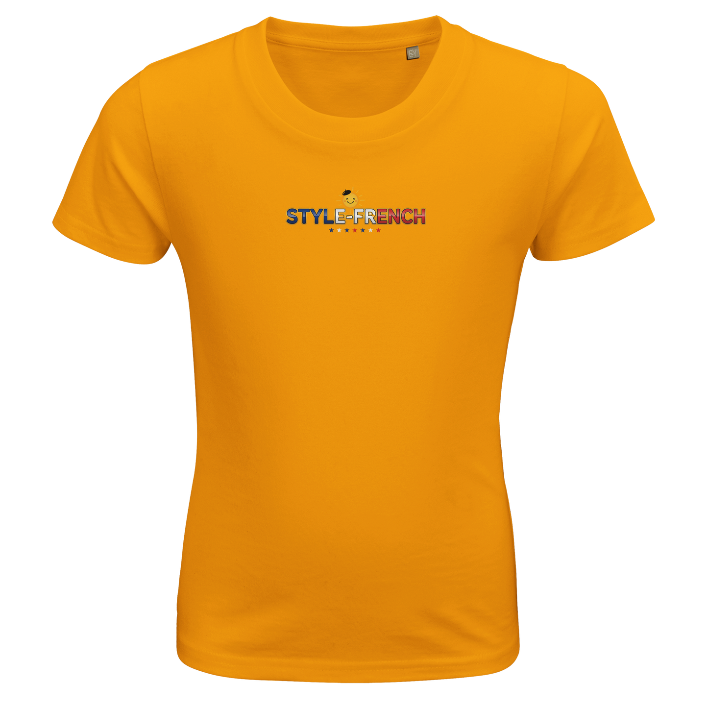 Organic fitted "Little Olympic Champion" girl's T-shirt | SOL'S Pioneer Kids 03578