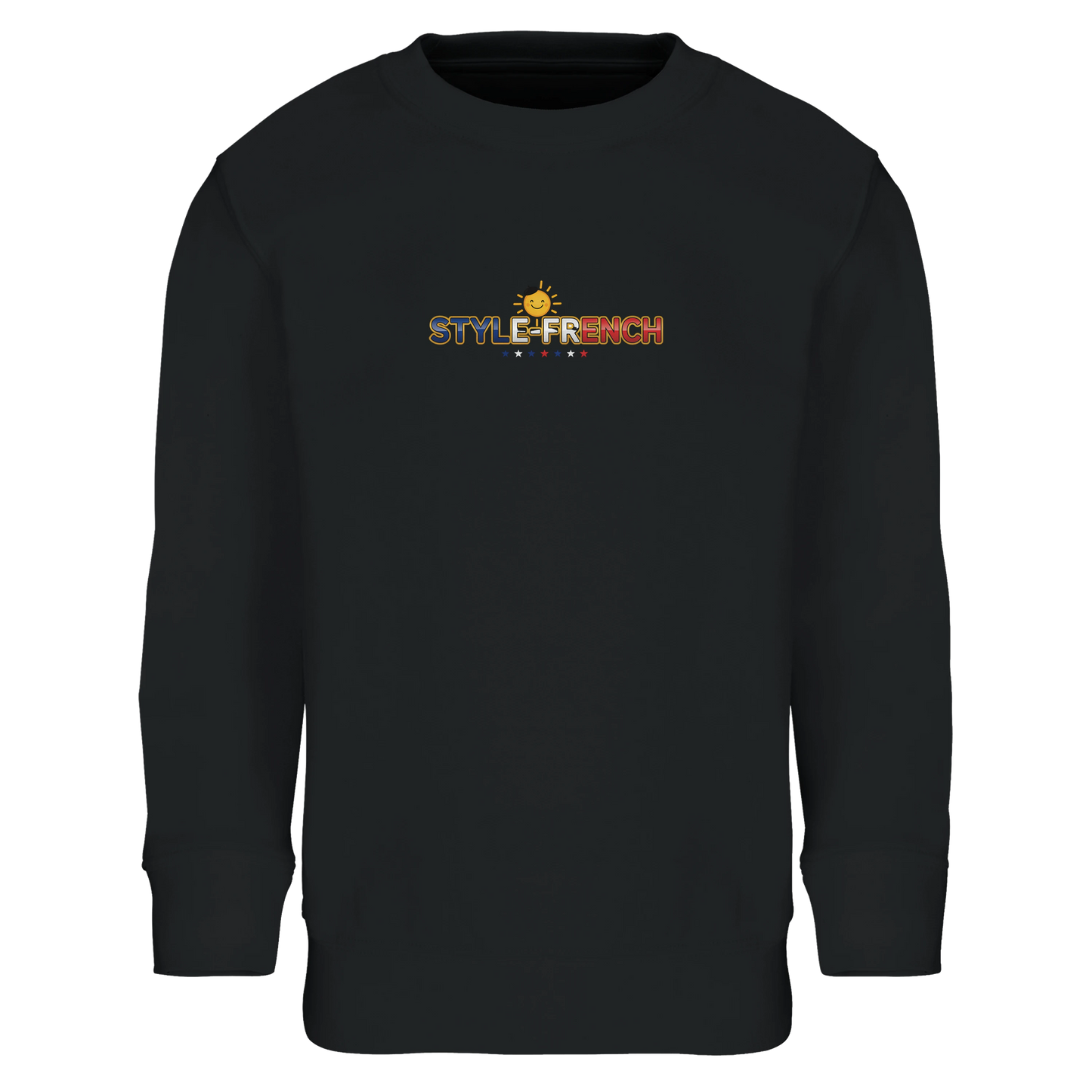 Jungen-Sweatshirt kleiner Franzose in den Sternen | SOL'S Columbia Kids 04239 recycelte Mischung