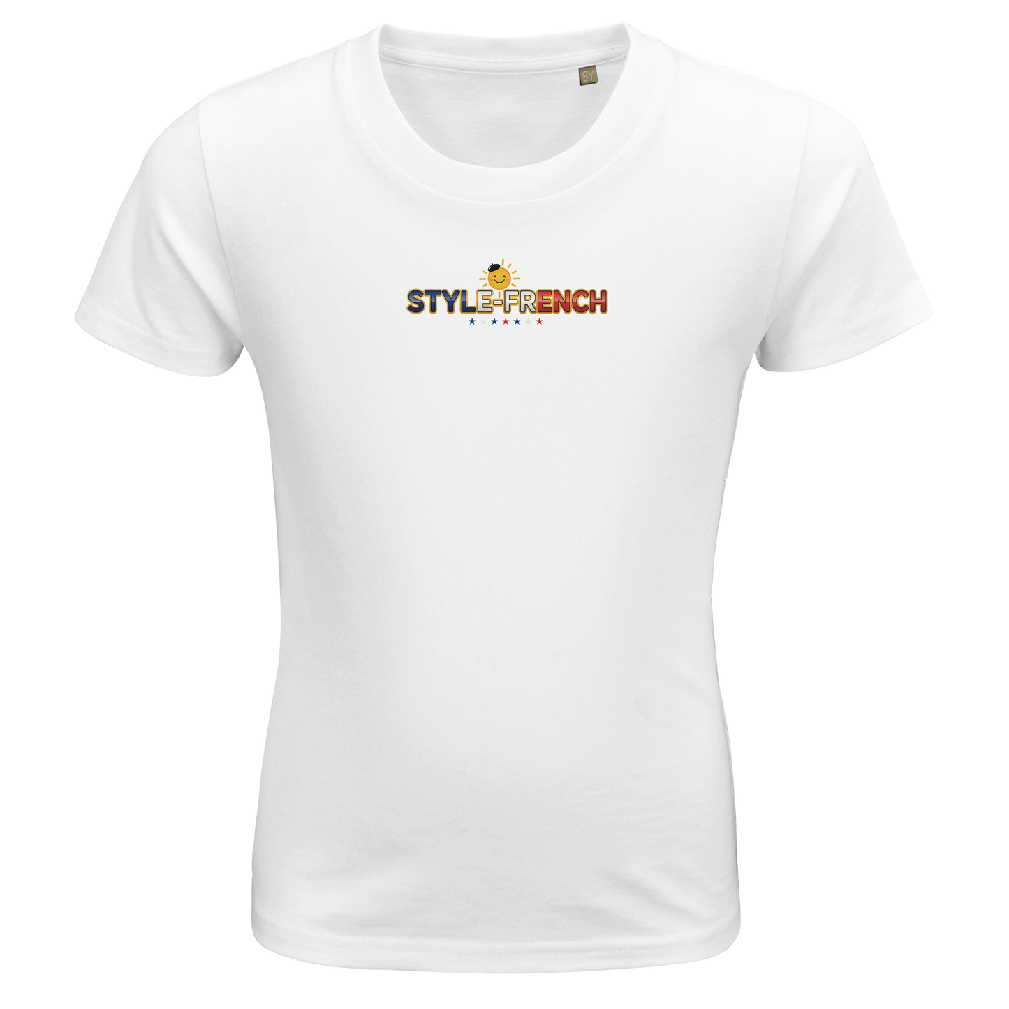 T-Shirt Mädchen French Style die kleine Französin, die groß träumt bio tailliert | SOL'S Pioneer Kids 03578