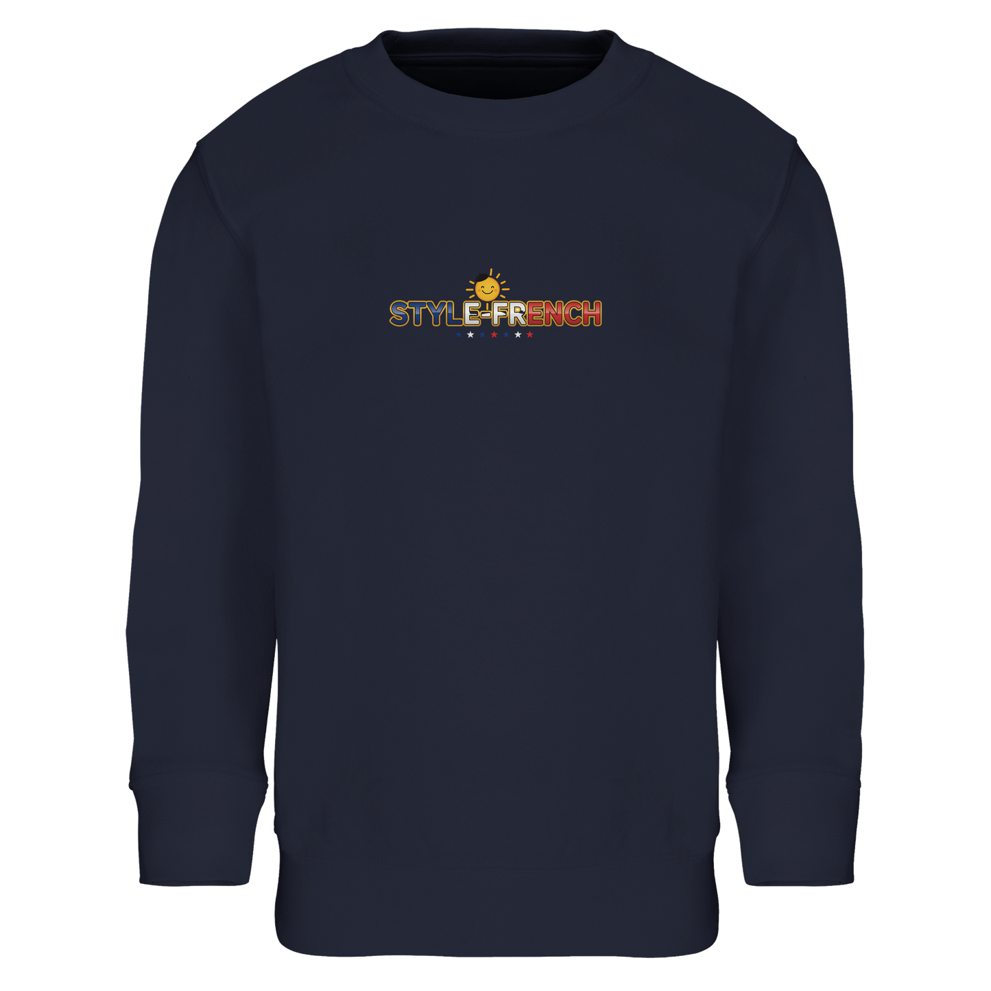 Mädchen-Sweatshirt French-Stil „La France c'est toi“ aus recyceltem Mischgewebe | SOL'S Columbia Kids 04239