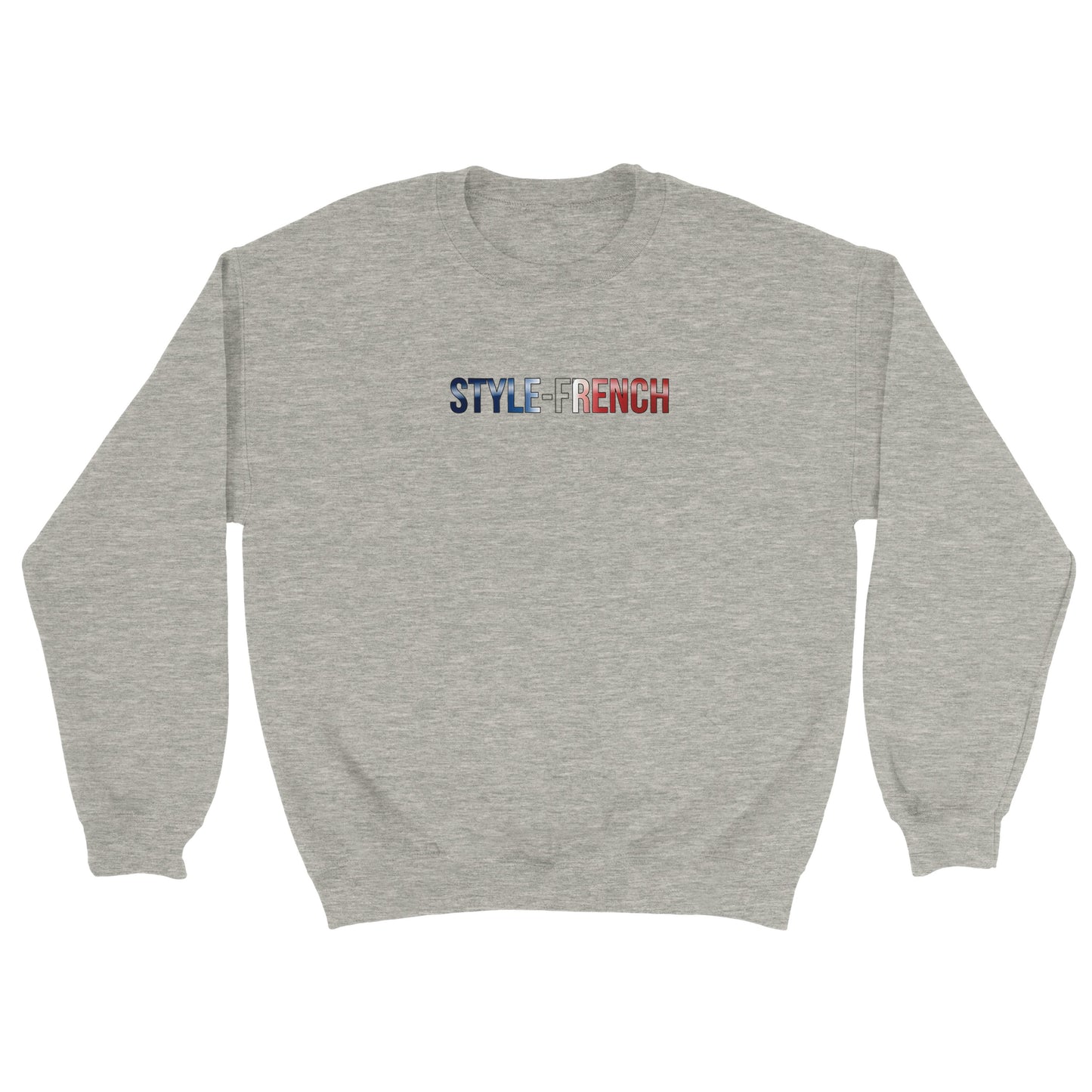 Sweat-shirt Homme Né en France - Confort Premium et Coupe Classique
