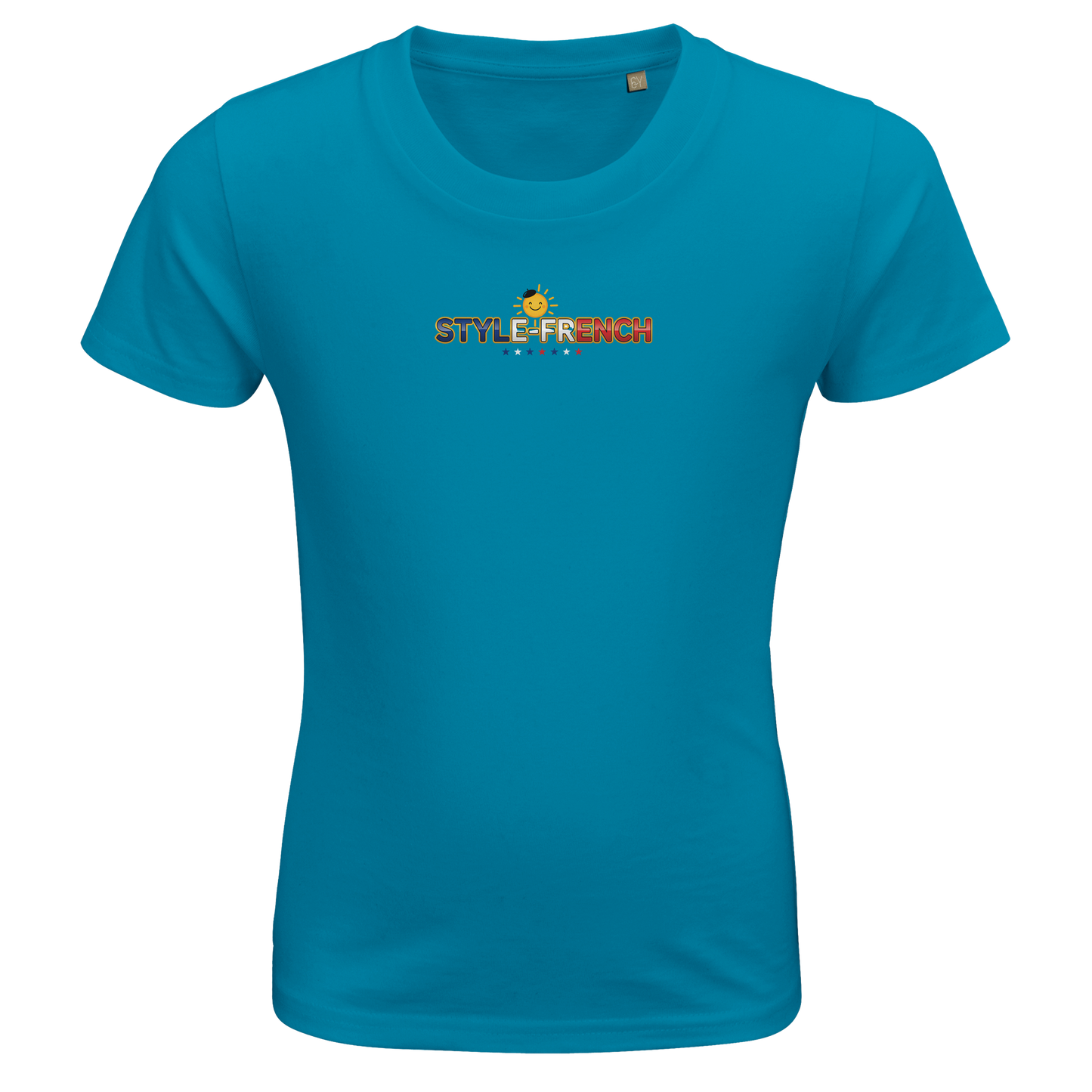 T-Shirt Jungen kleiner Ritter Frankreichs, aus Bio-Baumwolle, schmal geschnitten | SOL'S Pioneer Kids 03578