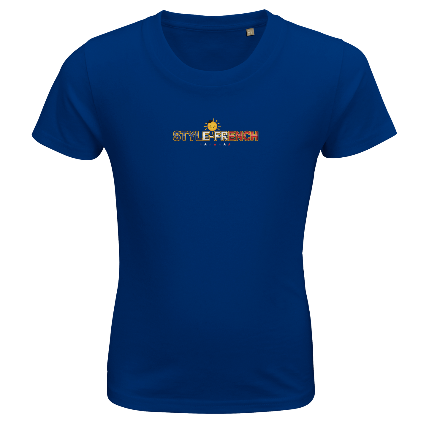 T-Shirt Stil "Französisches Mädchen mit großem Herzen" Bio-Slim-Fit | SOL'S Pioneer Kids 03578