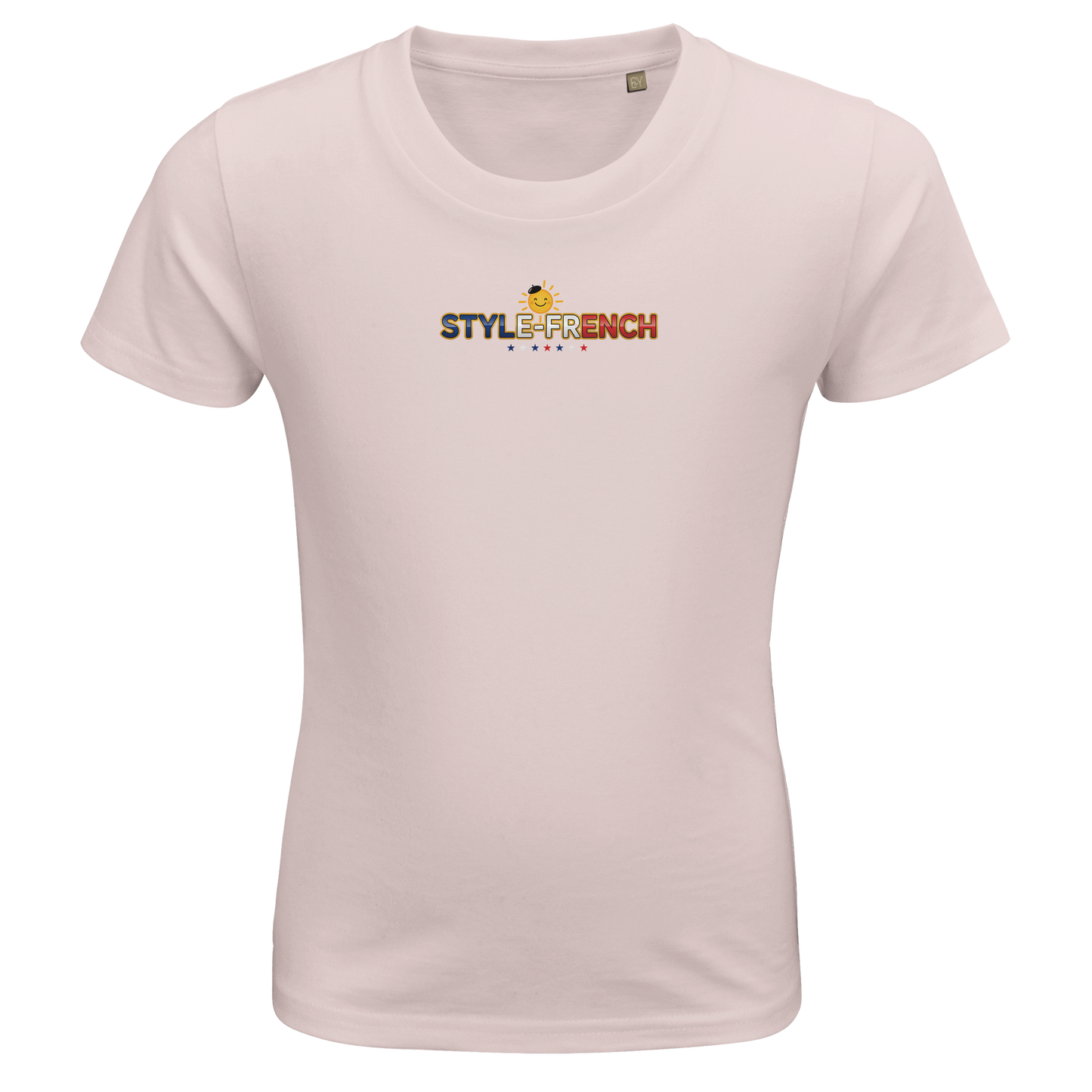 T-Shirt Mädchen French Style die kleine Französin, die groß träumt bio tailliert | SOL'S Pioneer Kids 03578