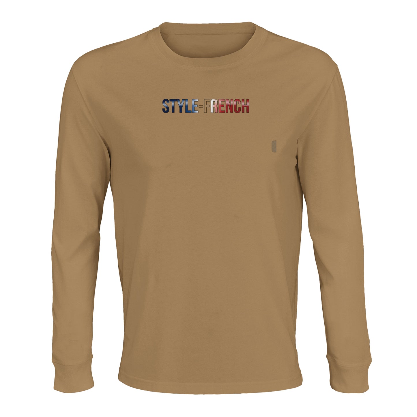 Herren-T-Shirt starker Löwe französischer Stil Langarm Bio-Baumwolle | SOL'S Pioneer LSL 03982
