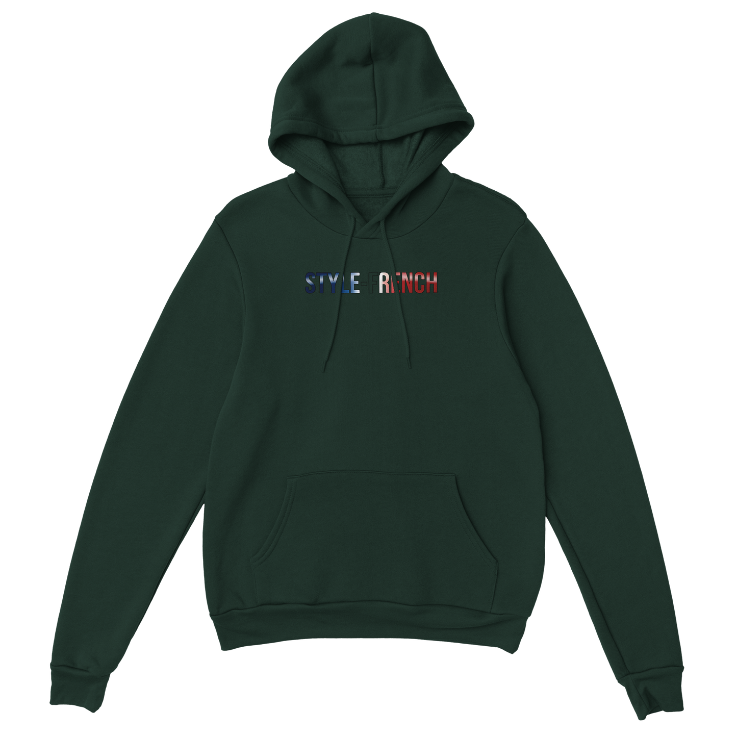 Klassischer französischer Hoodie "Chauvinistisch und stolz darauf, ein Mann zu sein" | Gildan® 18500