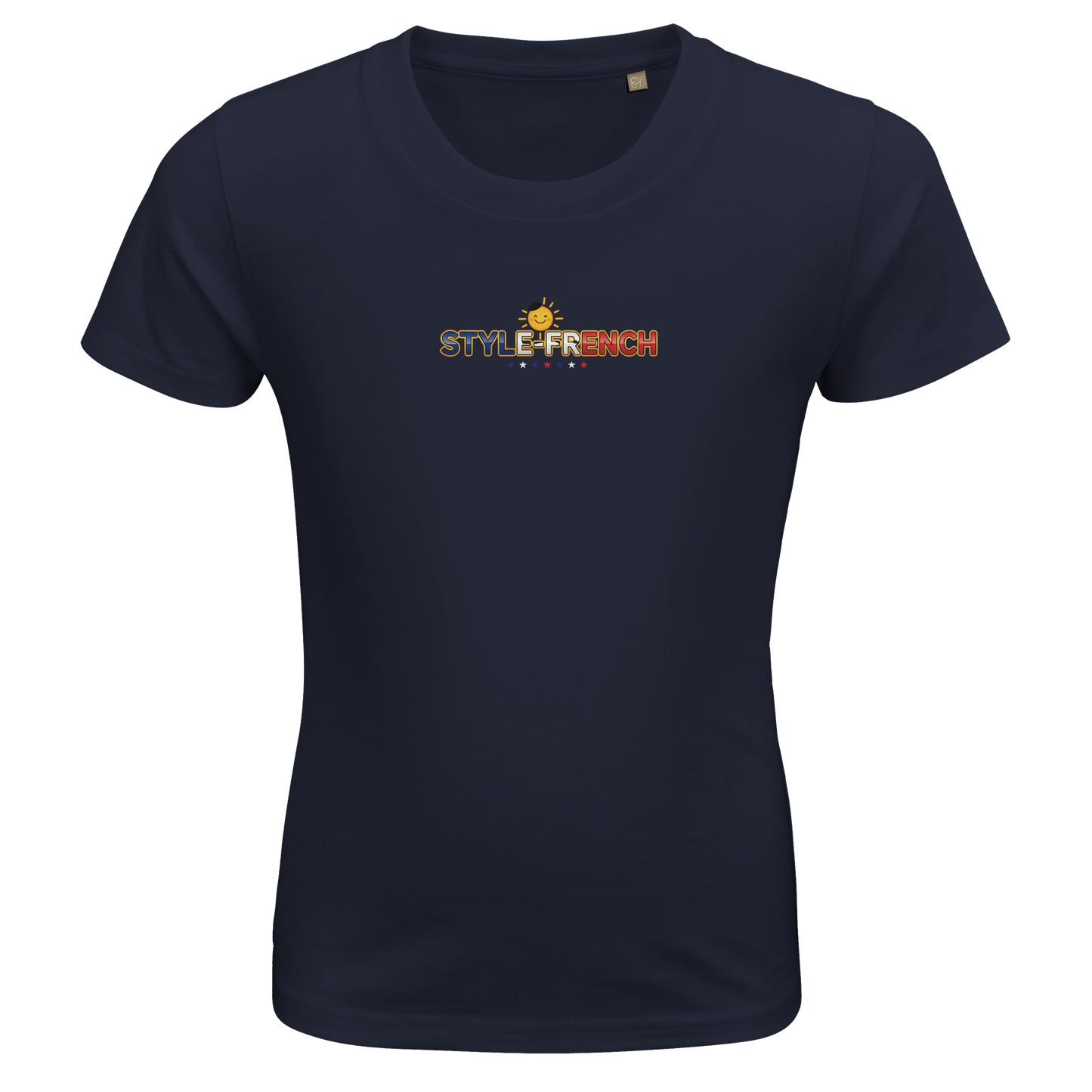 T-Shirt Mädchen „Kleines Genie aus Frankreich“ Bio | SOL'S Pioneer Kids 03578