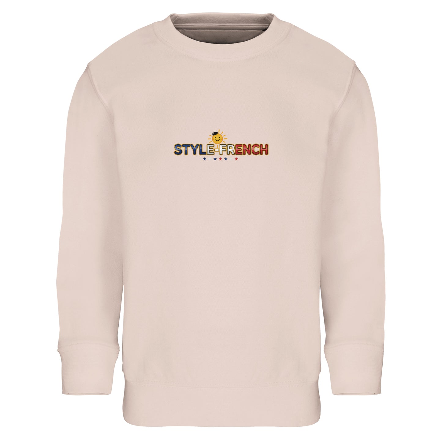 Mädchen-Sweatshirt im französischen Stil „la France dans mon cœur“ aus recyceltem Mischgewebe | SOL'S Columbia Kids 04239