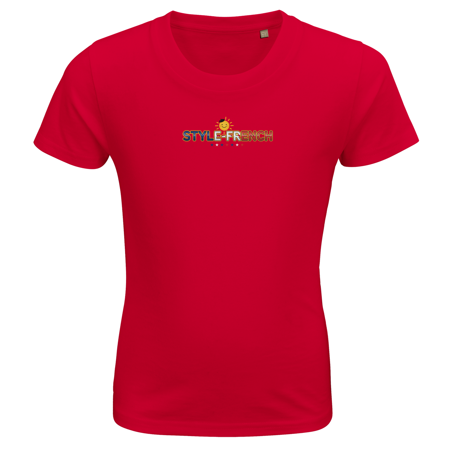 Bio Kinder Enganliegendes T-Shirt| Mädchen Stil-Französisch Frankreich in meinem Herzen | SOL'S Pioneer Kids 03578