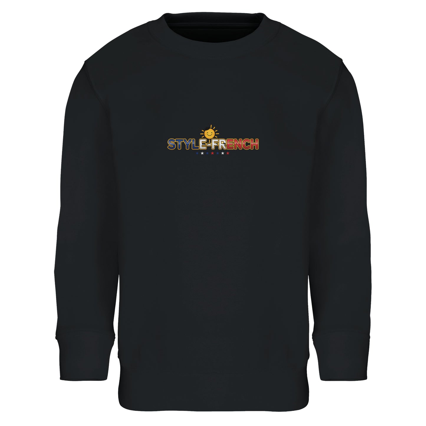 Mädchen-Sweatshirt im französischen Stil „la France dans mon cœur“ aus recyceltem Mischgewebe | SOL'S Columbia Kids 04239