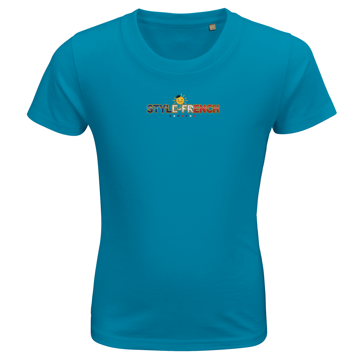 T-Shirt Mädchen French Style die kleine Französin, die groß träumt bio tailliert | SOL'S Pioneer Kids 03578