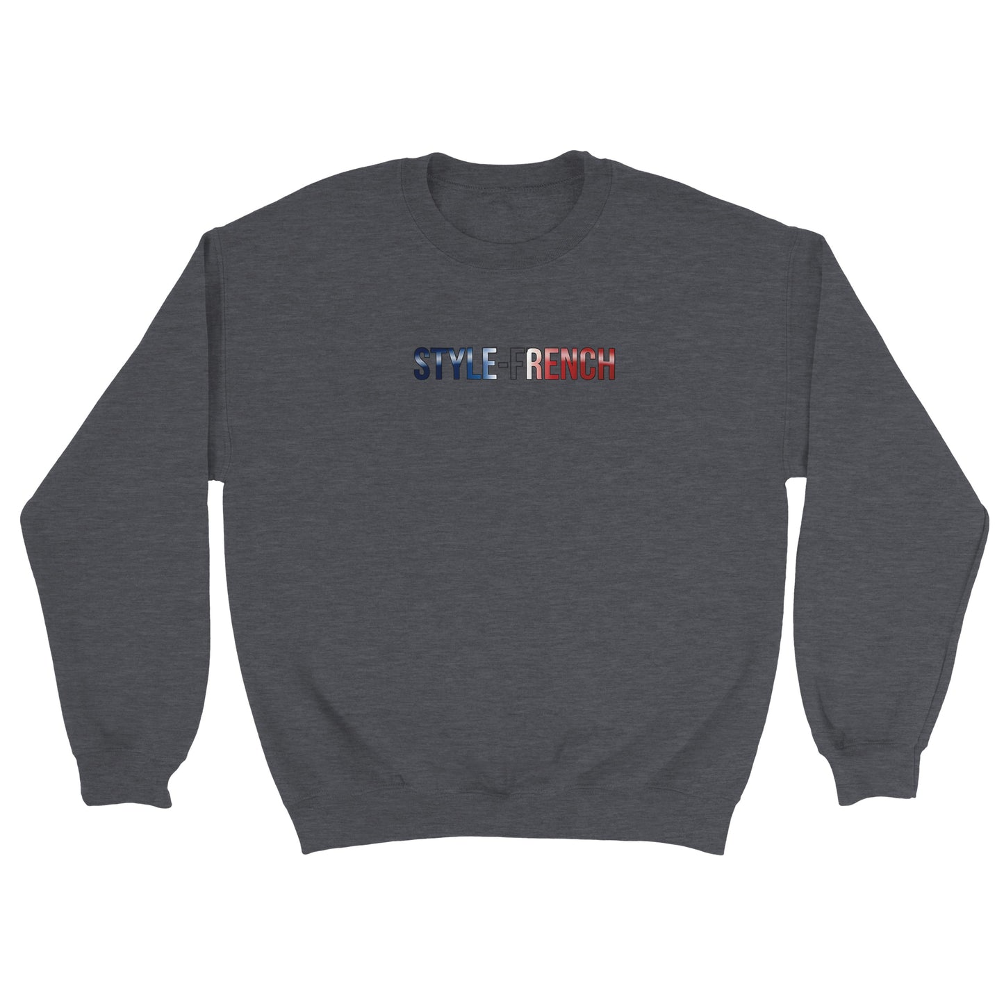 Sweat-shirt Homme Né en France - Confort Premium et Coupe Classique