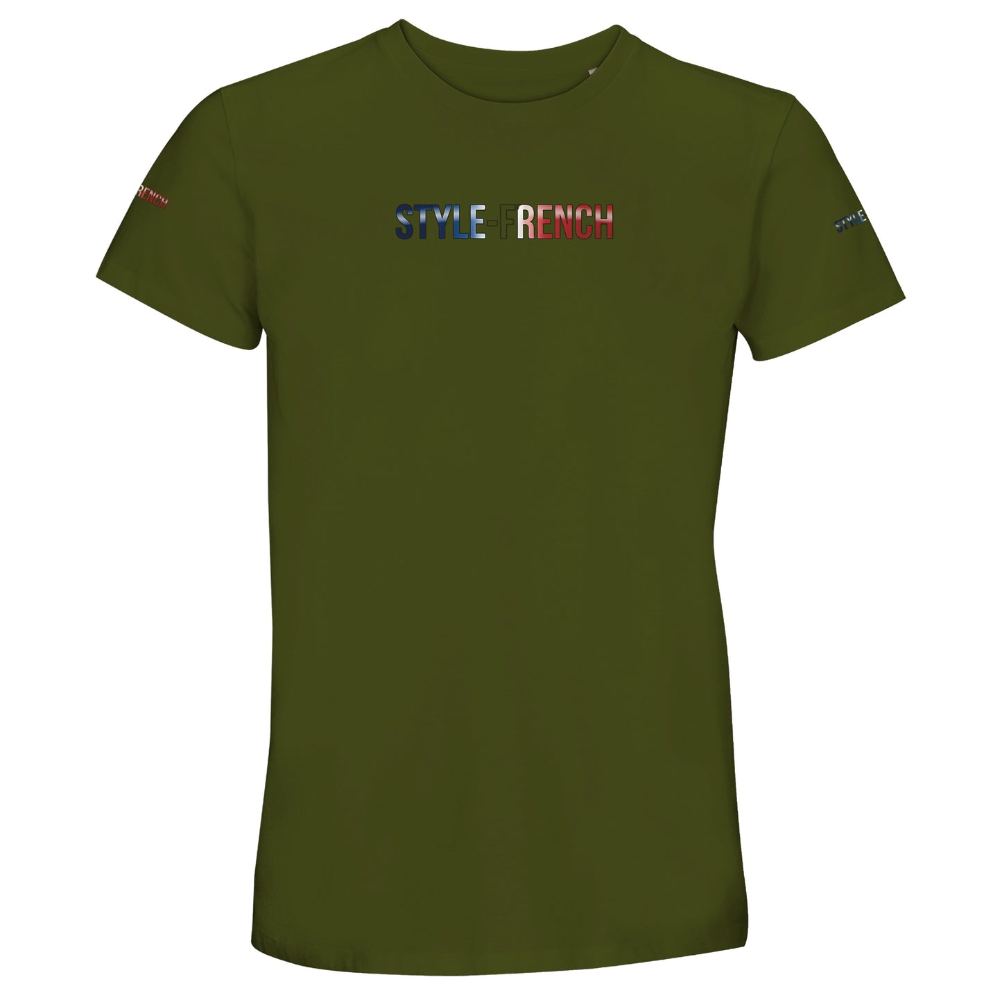 T-Shirt Herren Frankreich-Stil Rundhals recycelte Mischung | SOL'S RE Crusader 04233