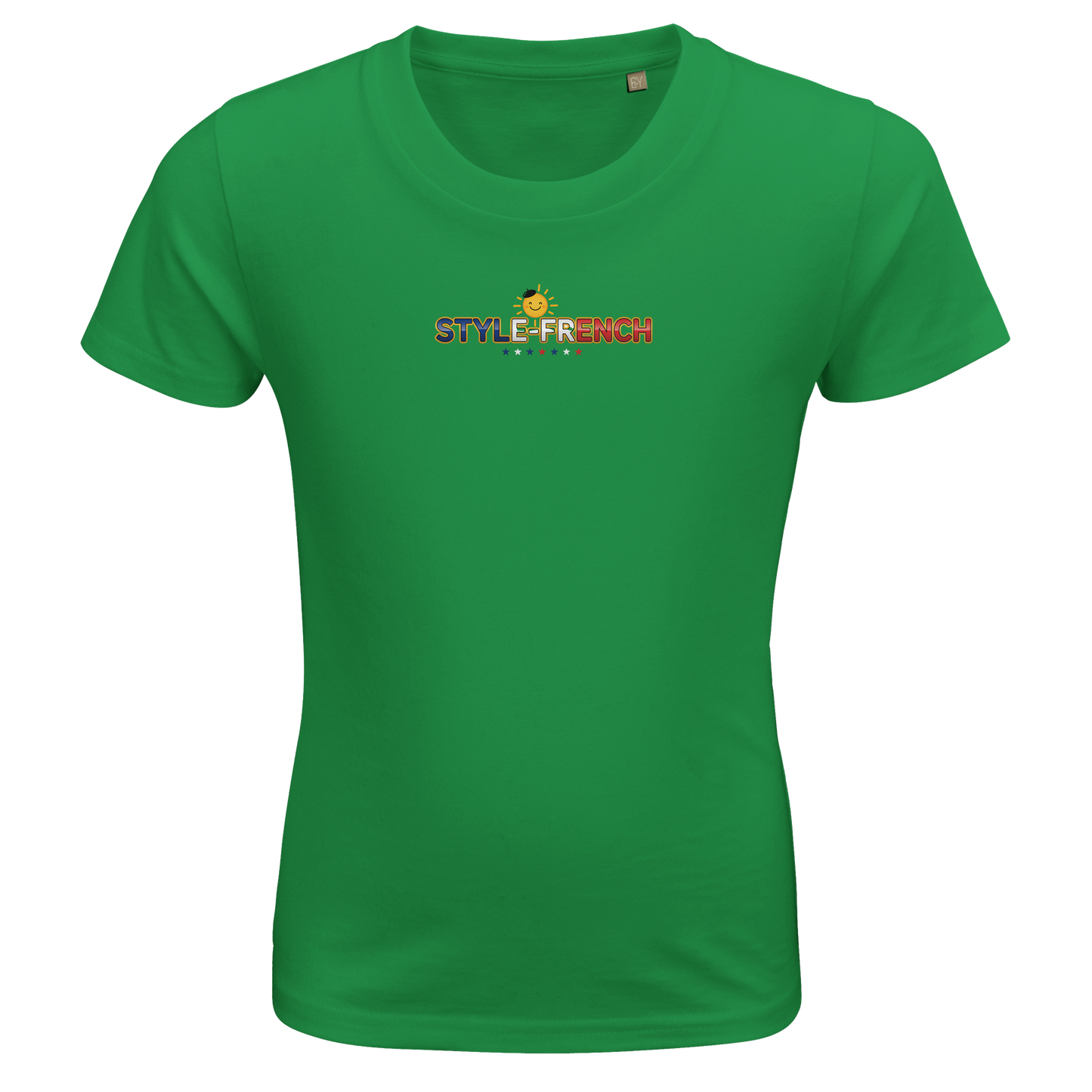 T-Shirt Jungen kleiner Ritter Frankreichs, aus Bio-Baumwolle, schmal geschnitten | SOL'S Pioneer Kids 03578