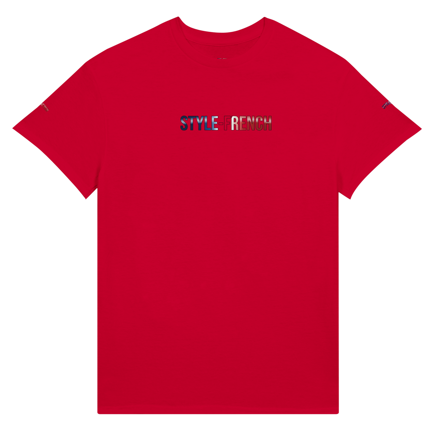 T-Shirt "Debout la France" | Rundhalsausschnitt aus ultra Baumwolle | Gildan 2000