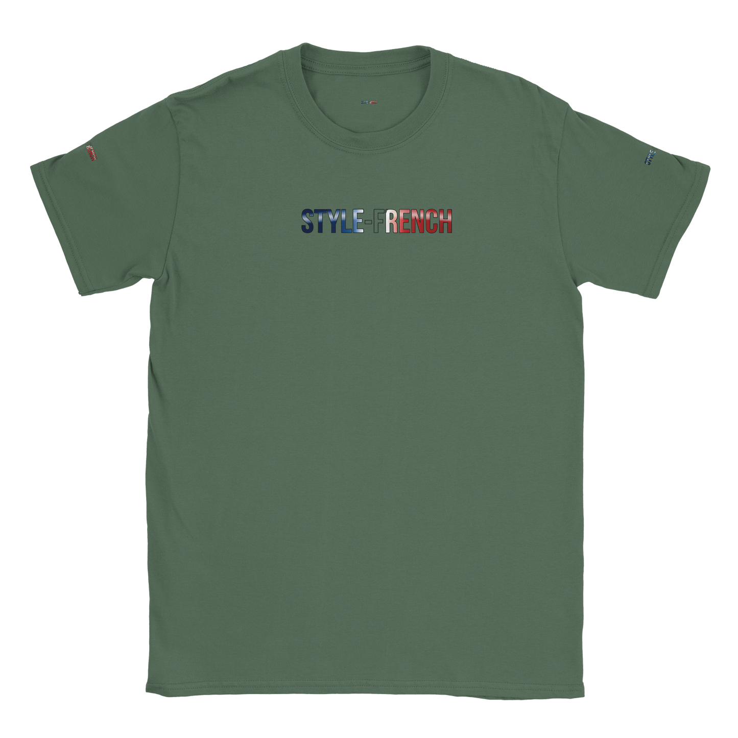 T-Shirt Herren Frankreich stolz klassischer Rundhalsausschnitt | Gildan® 64000
