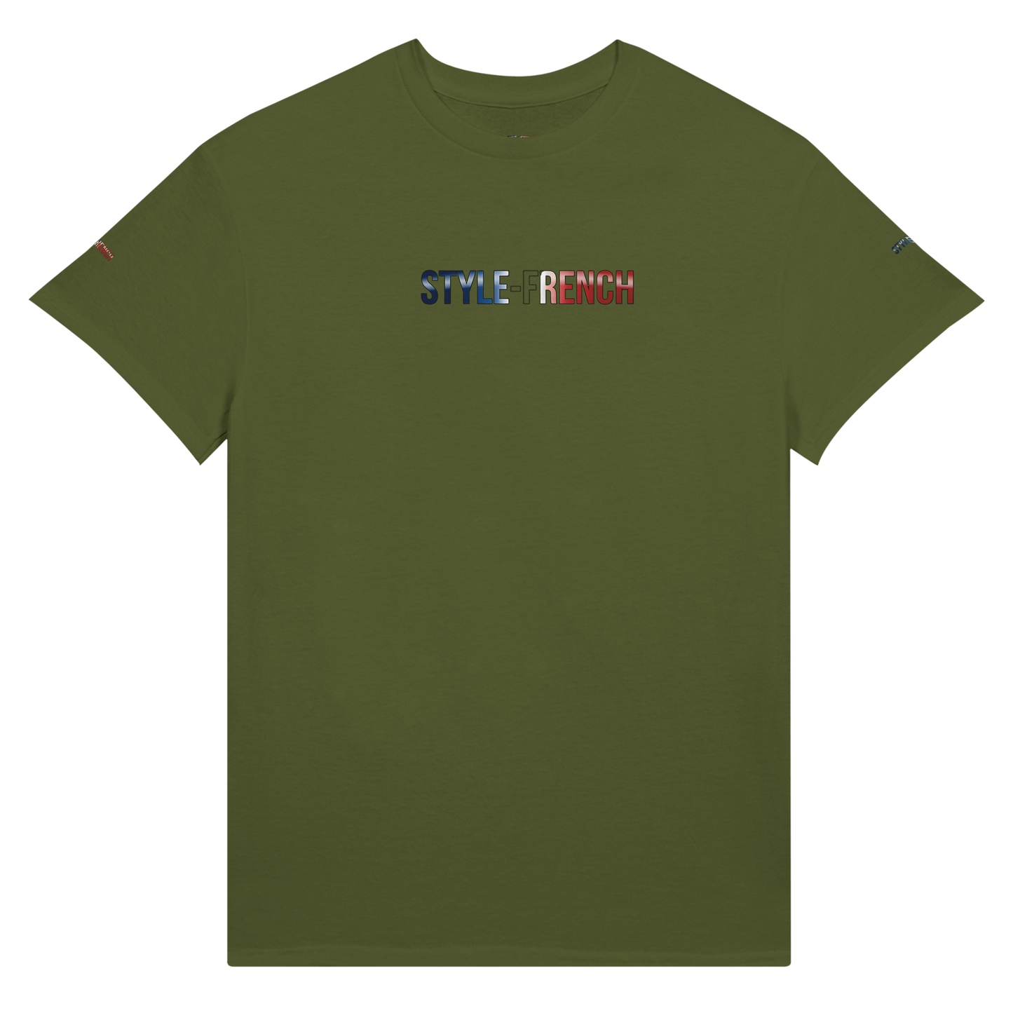 T-Shirt "Debout la France" | Rundhalsausschnitt aus ultra Baumwolle | Gildan 2000