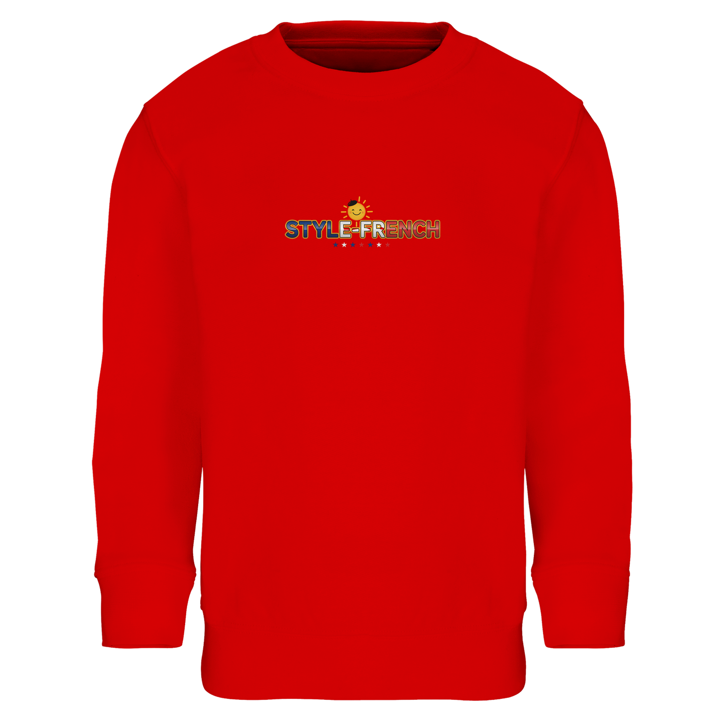 Mädchen-Sweatshirt French-Stil „La France c'est toi“ aus recyceltem Mischgewebe | SOL'S Columbia Kids 04239