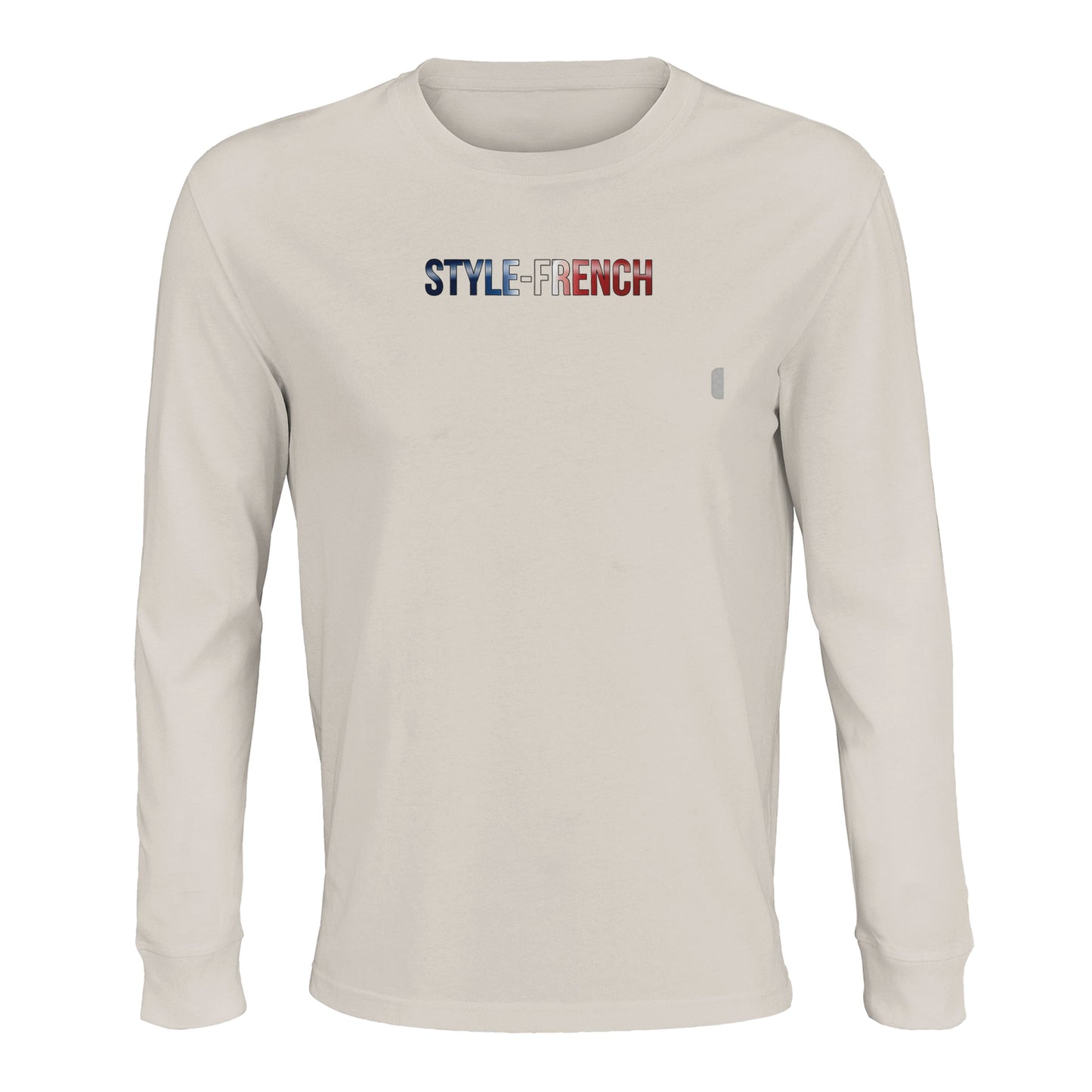 Herren-T-Shirt starker Löwe französischer Stil Langarm Bio-Baumwolle | SOL'S Pioneer LSL 03982