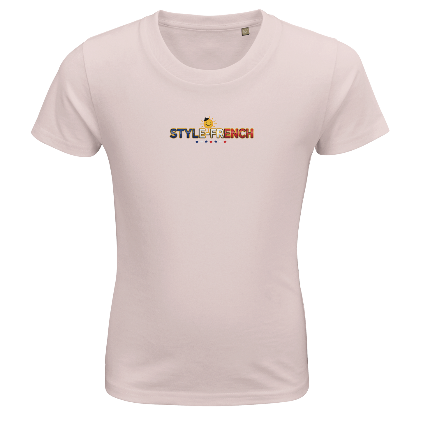 T-Shirt Stil "Französisches Mädchen mit großem Herzen" Bio-Slim-Fit | SOL'S Pioneer Kids 03578