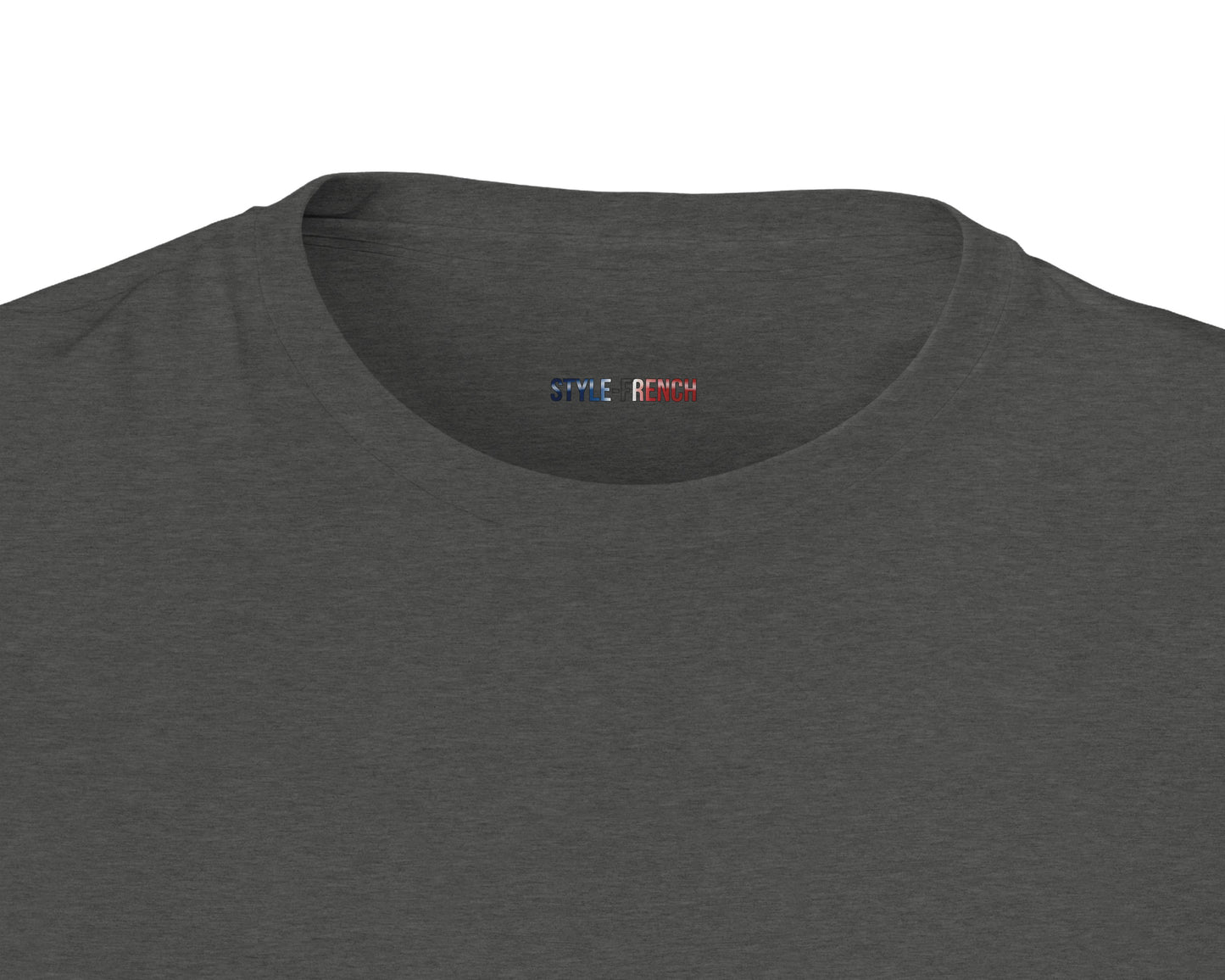 T-Shirt Herren Frankreich-Stil Rundhals recycelte Mischung | SOL'S RE Crusader 04233