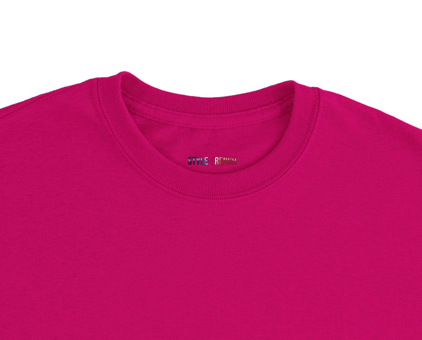 T-Shirt femme  France Patriote   - Coton Premium - Coupe Classique