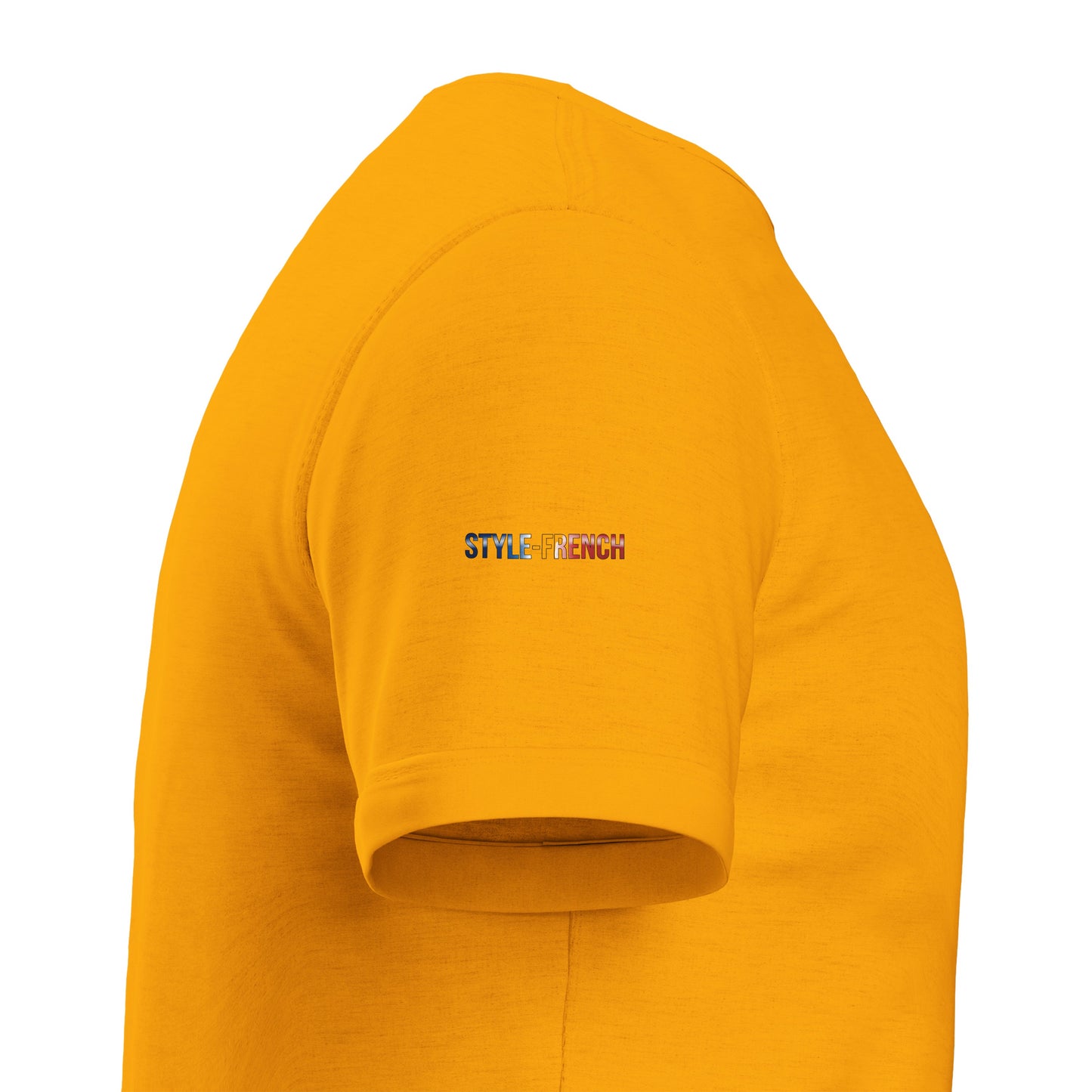 T-Shirt in Frankreich geboren dick rundhals | Gildan® 5000