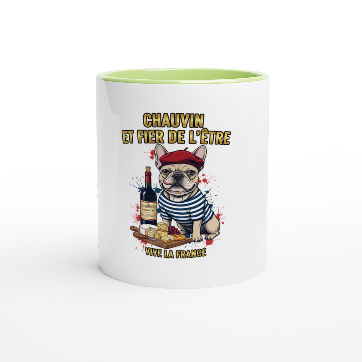 Keramikbecher mit Aufdruck „Chauvinistisch und stolz darauf“ – 325 ml (11 oz)