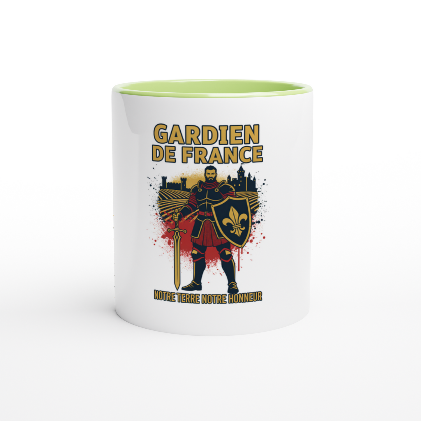 Keramikbecher Frankreich-Wächter 325 ml (11 oz)