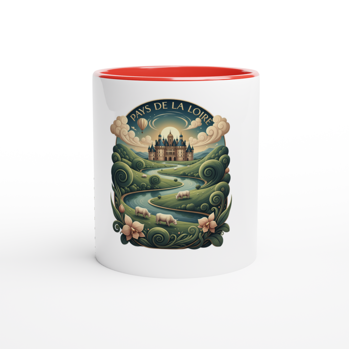 Loire Valley ceramic mug 325 ml (11 oz)