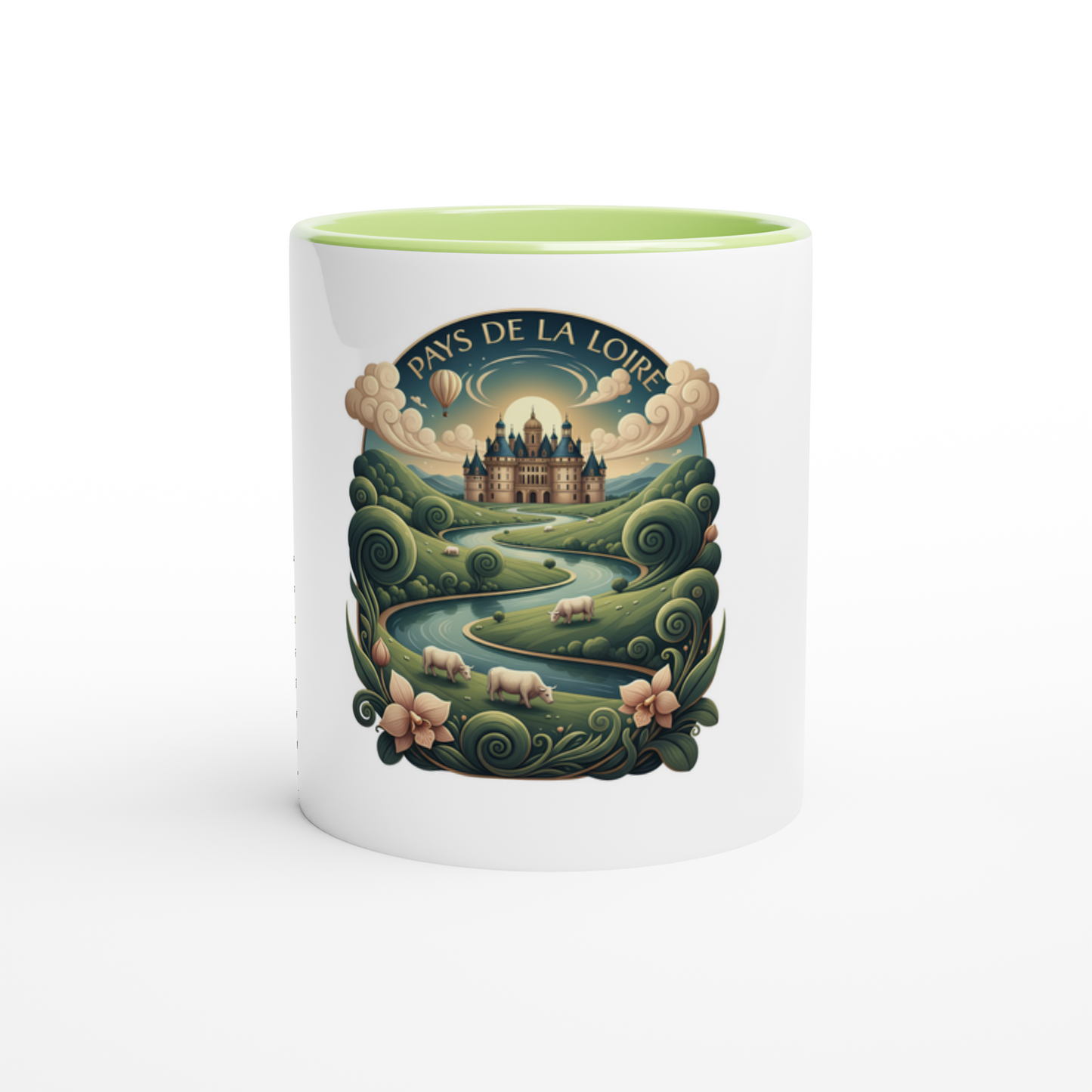 Loire Valley ceramic mug 325 ml (11 oz)