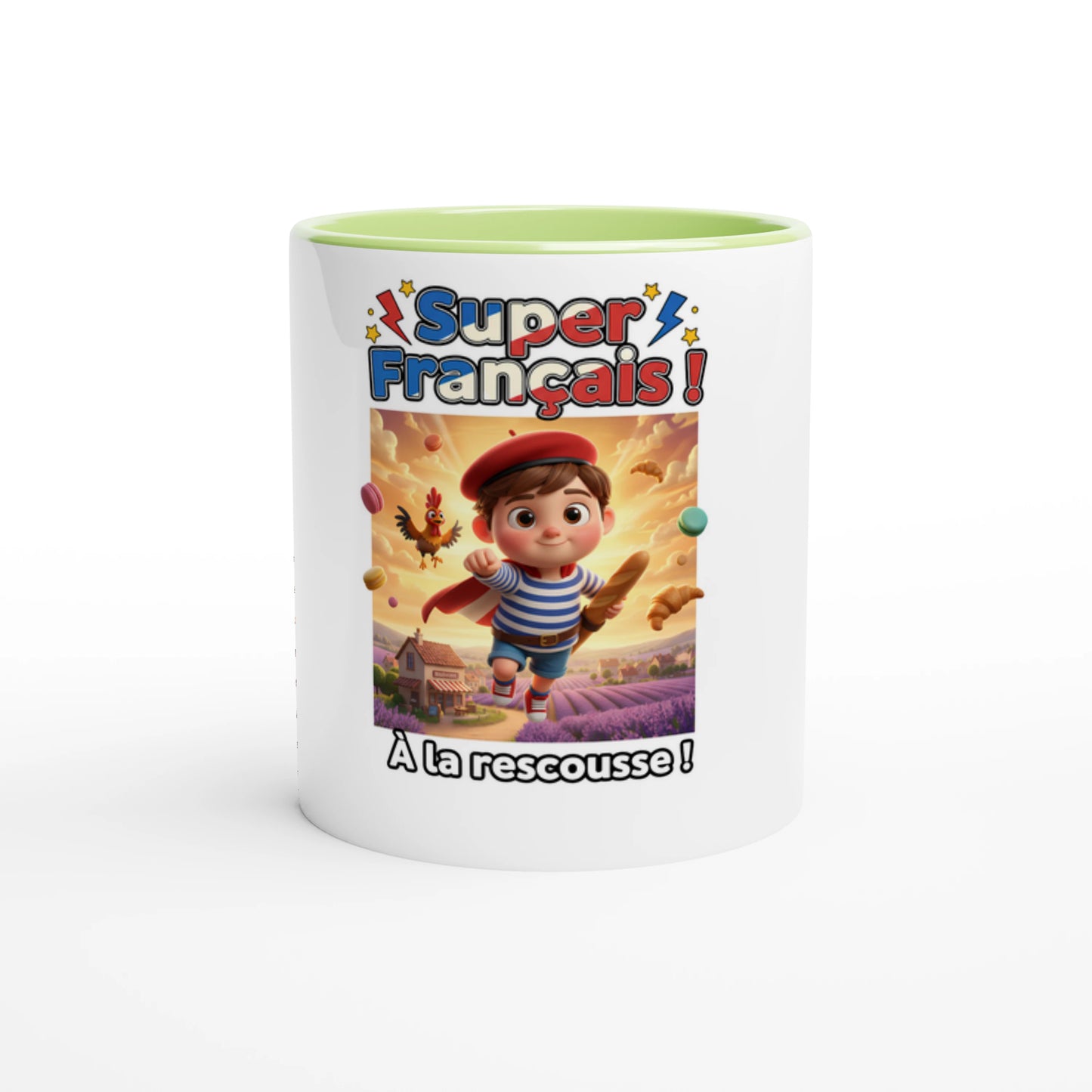 Super French ceramic mug - 325 ml (11 oz)