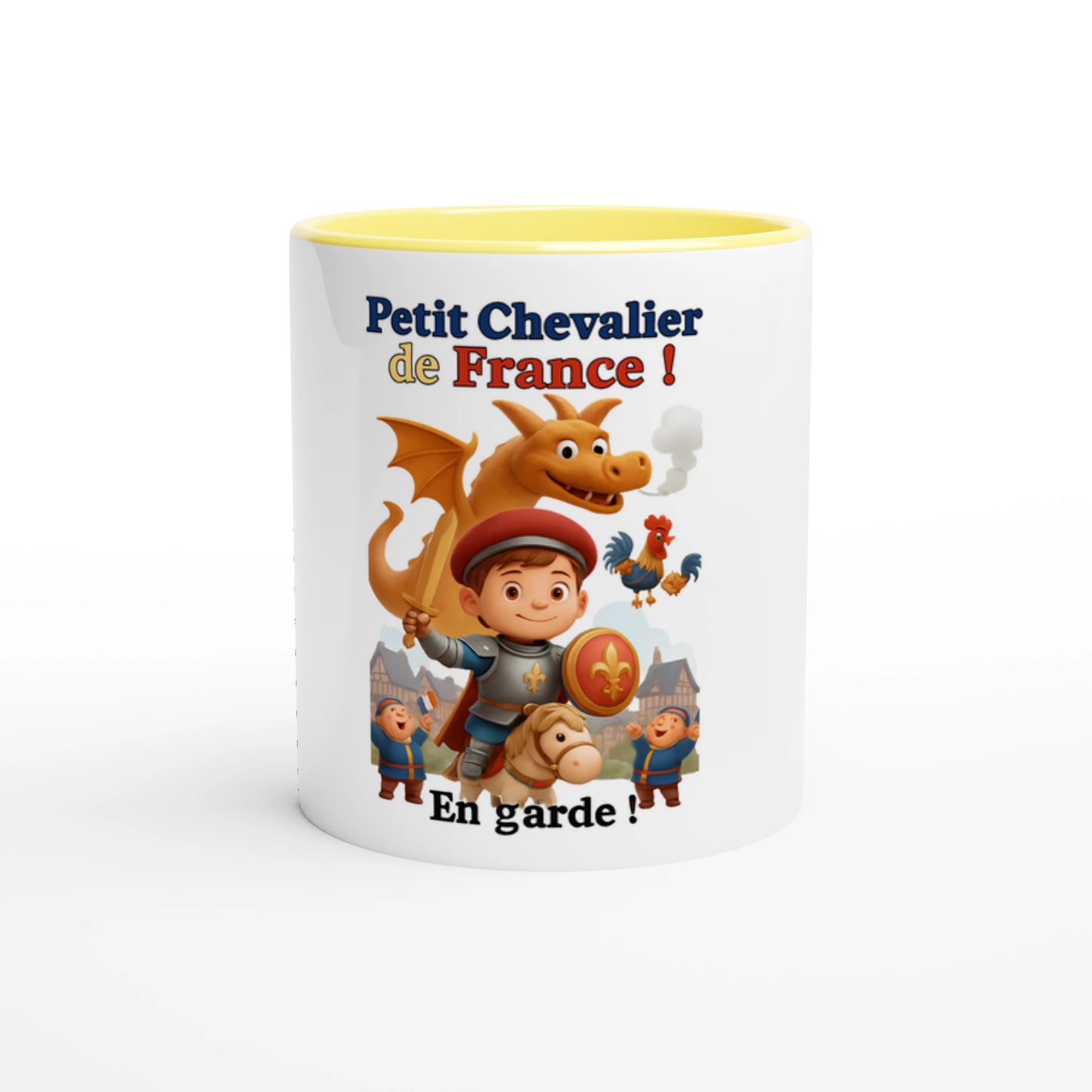 Keramikbecher Kleiner Ritter Frankreich 325 ml (11 oz)