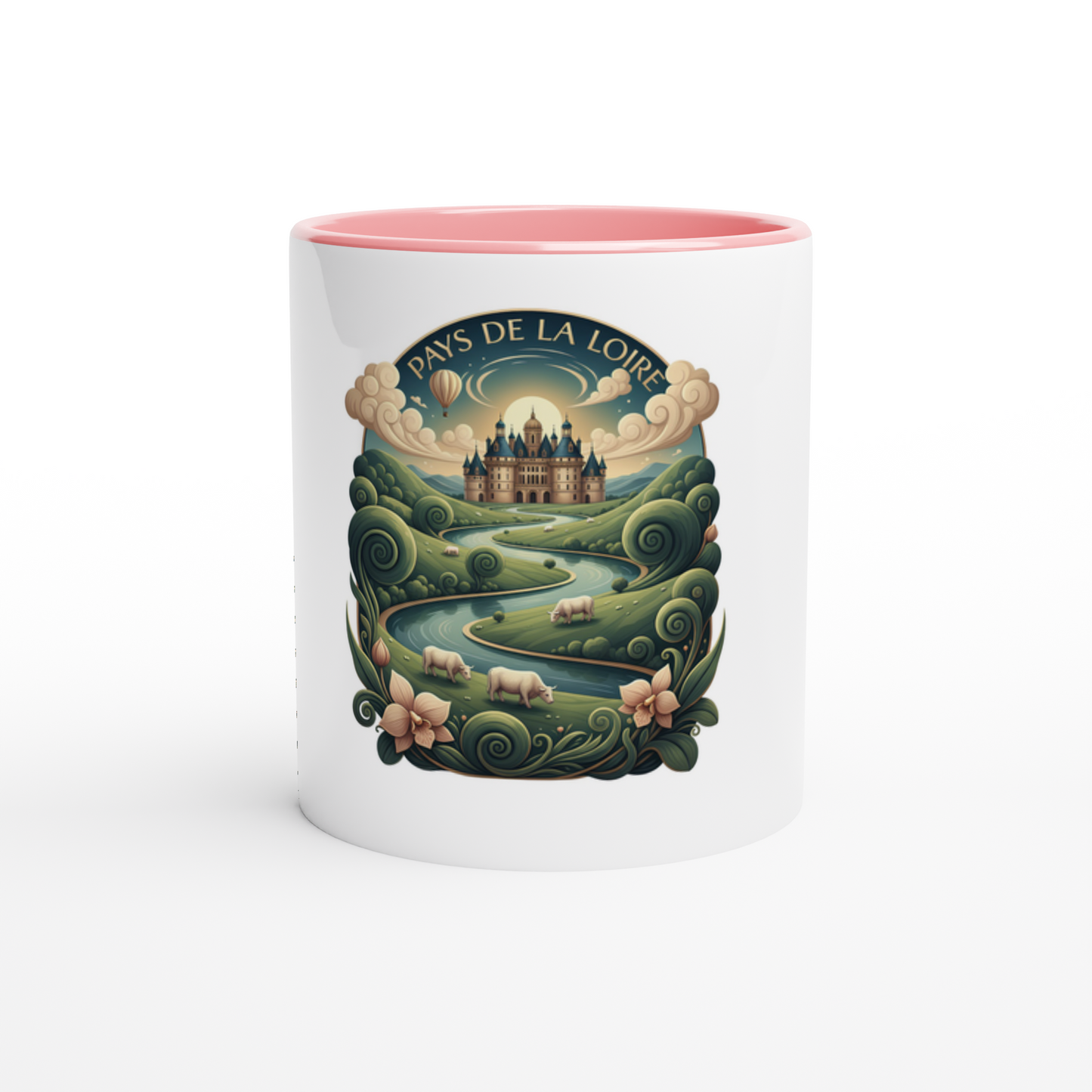 Loire Valley ceramic mug 325 ml (11 oz)