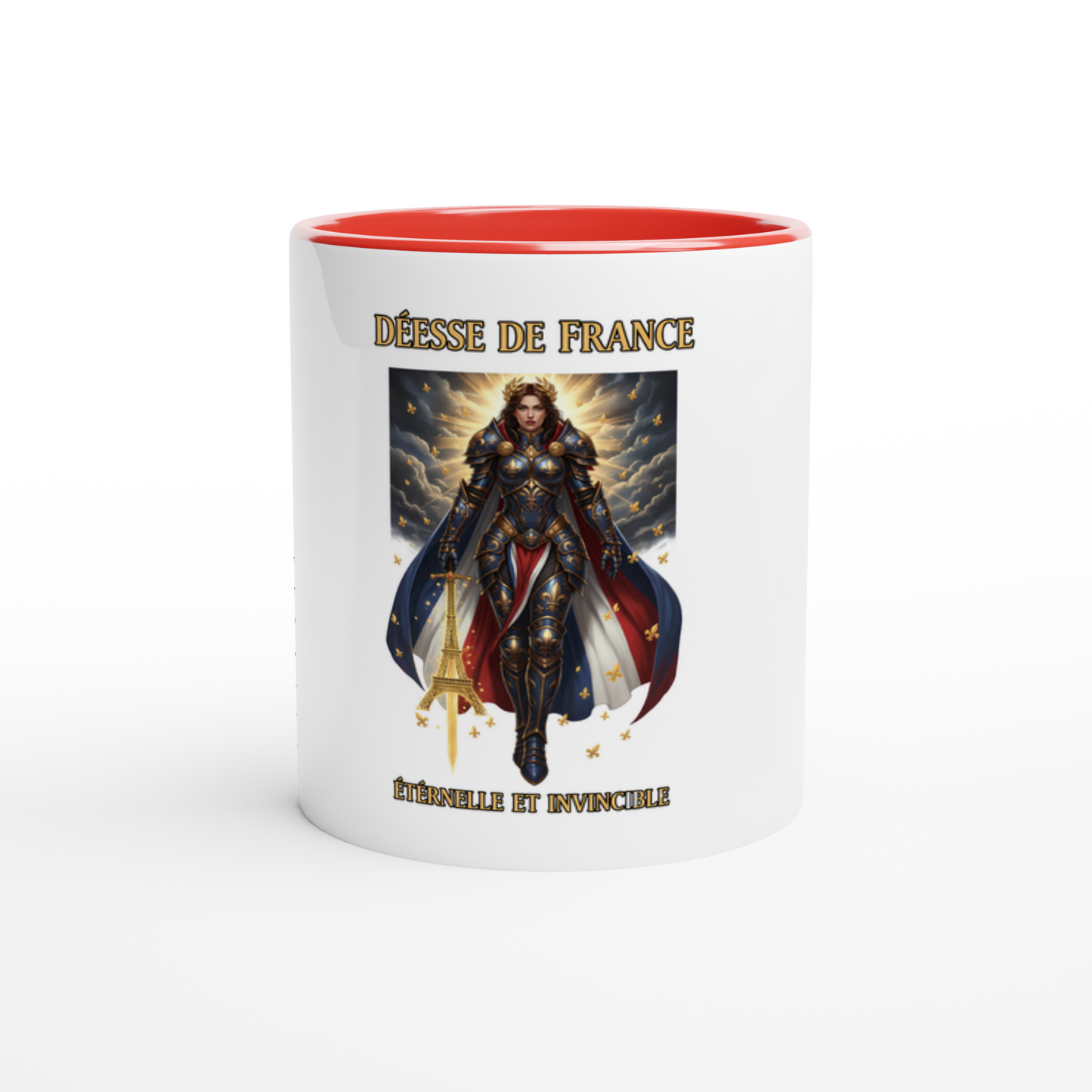 325 ml (11 oz) Ceramic "Goddess of France" Mug