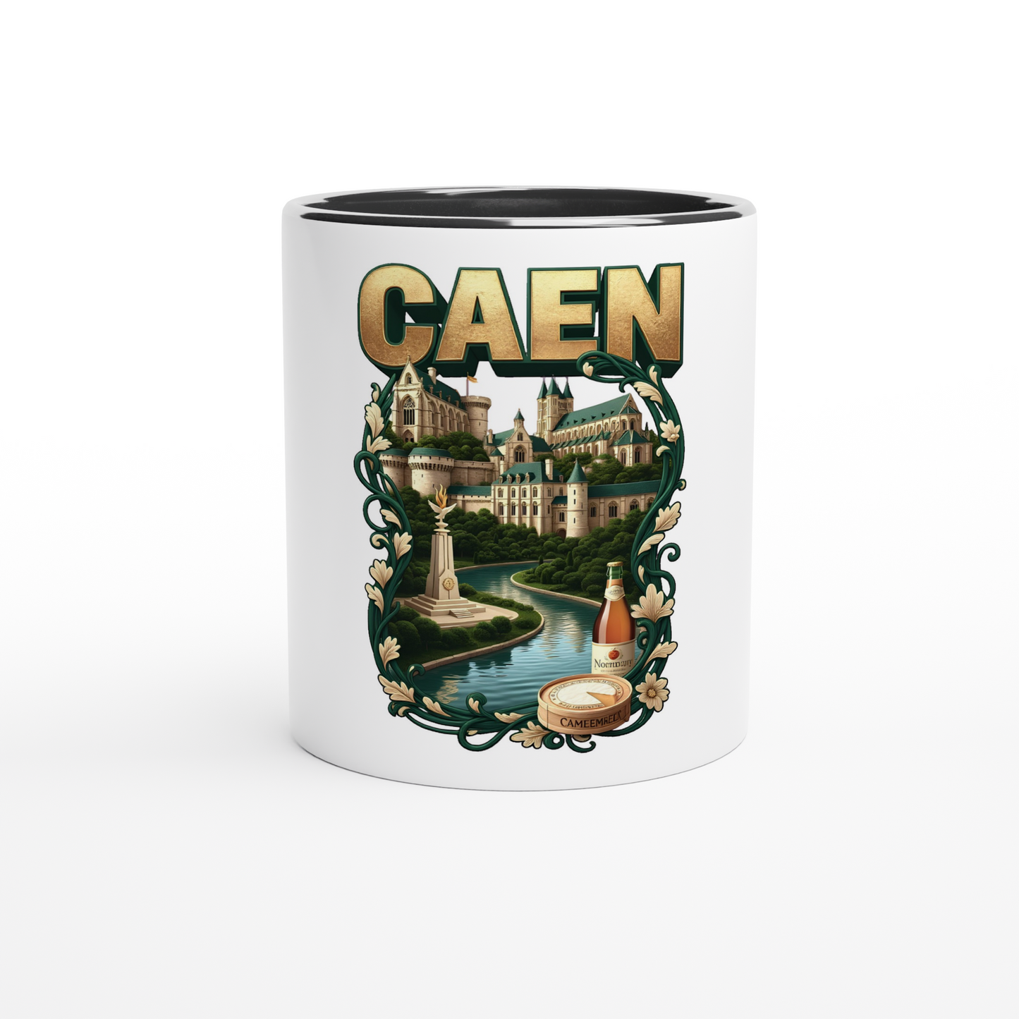 Keramiktasse Caen, Frankreich, 325 ml (11 oz)