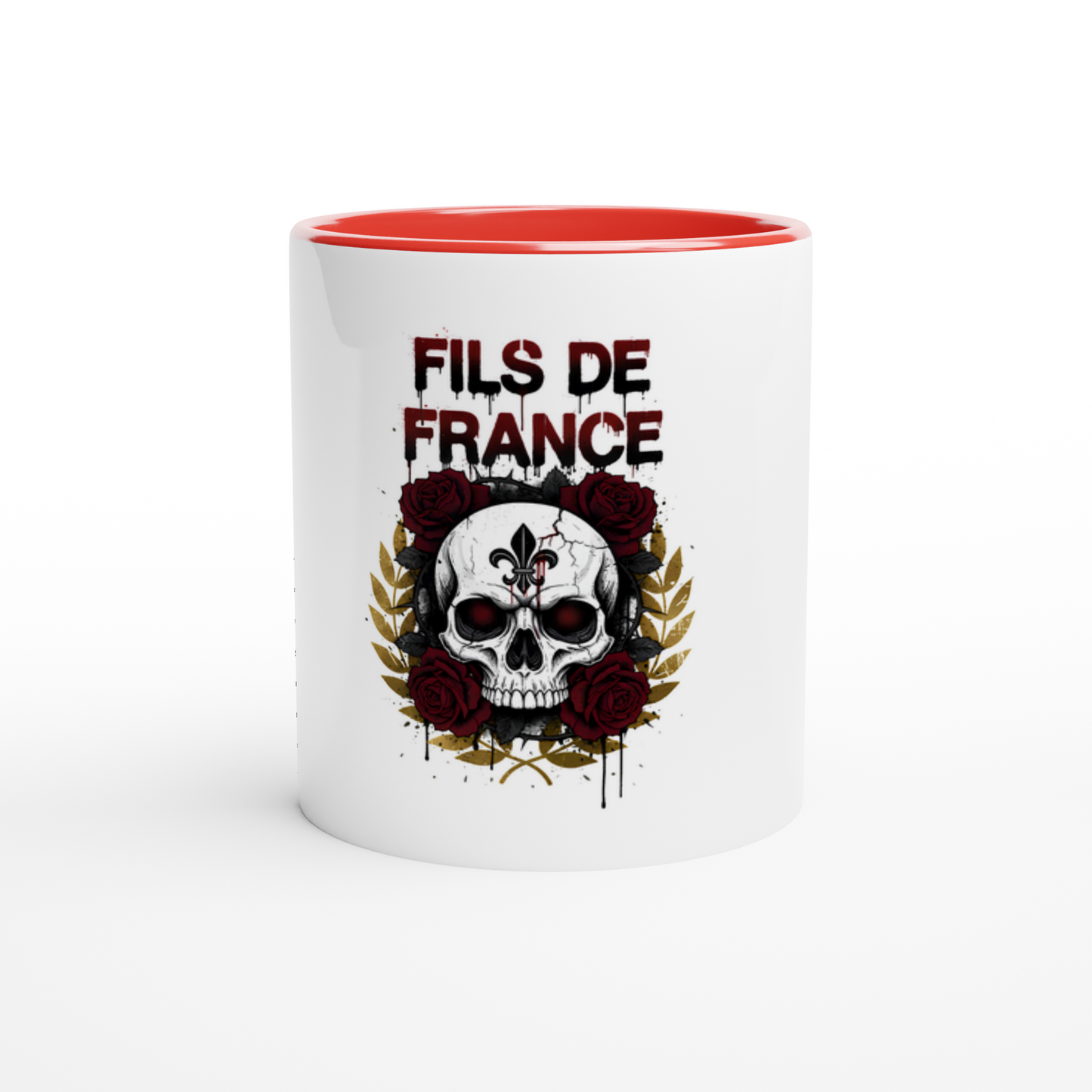 325ml (11oz) Ceramic "Fils de France" Mug