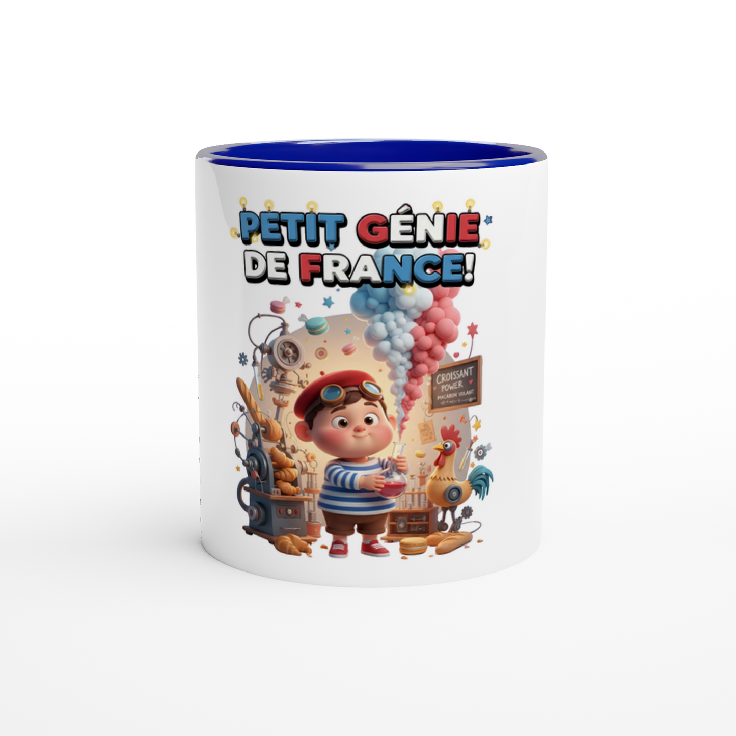 325 ml (11 oz) French Little Genius Ceramic Mug