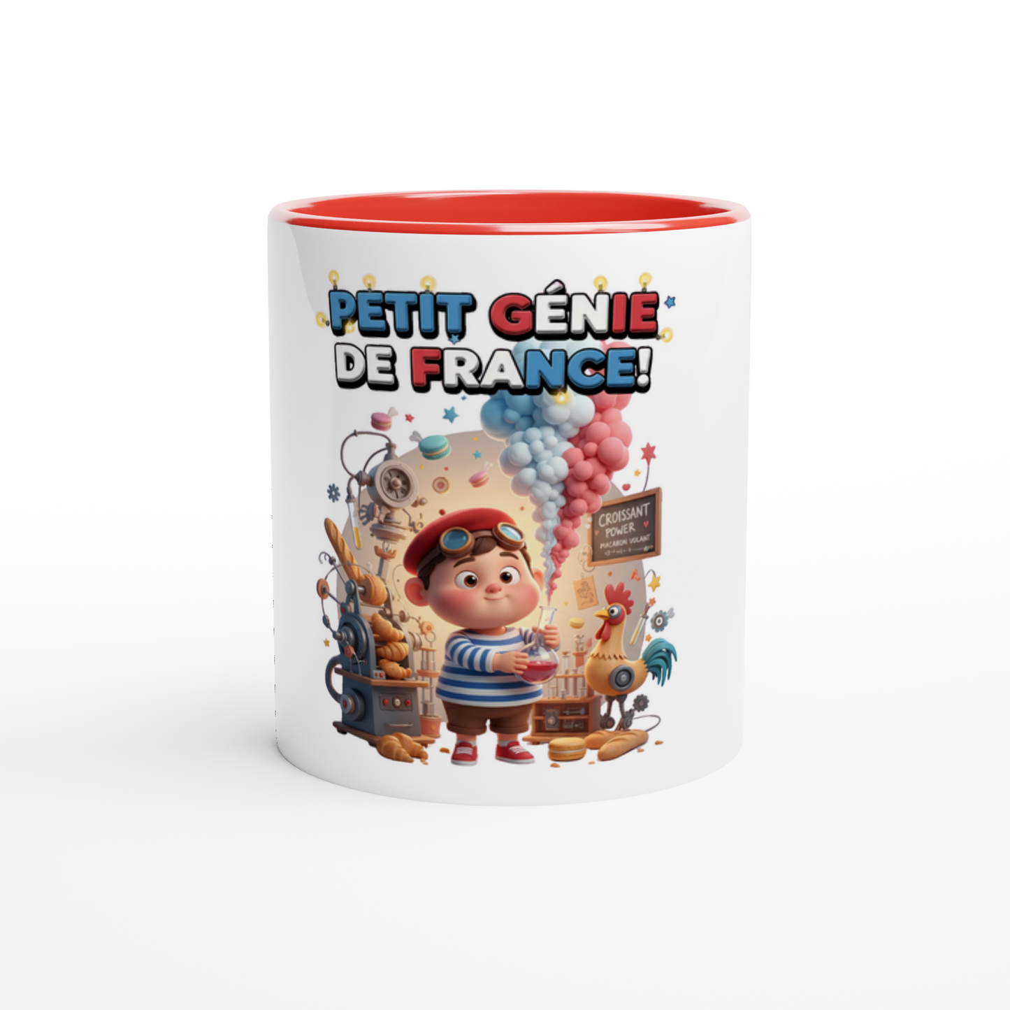325 ml (11 oz) French Little Genius Ceramic Mug